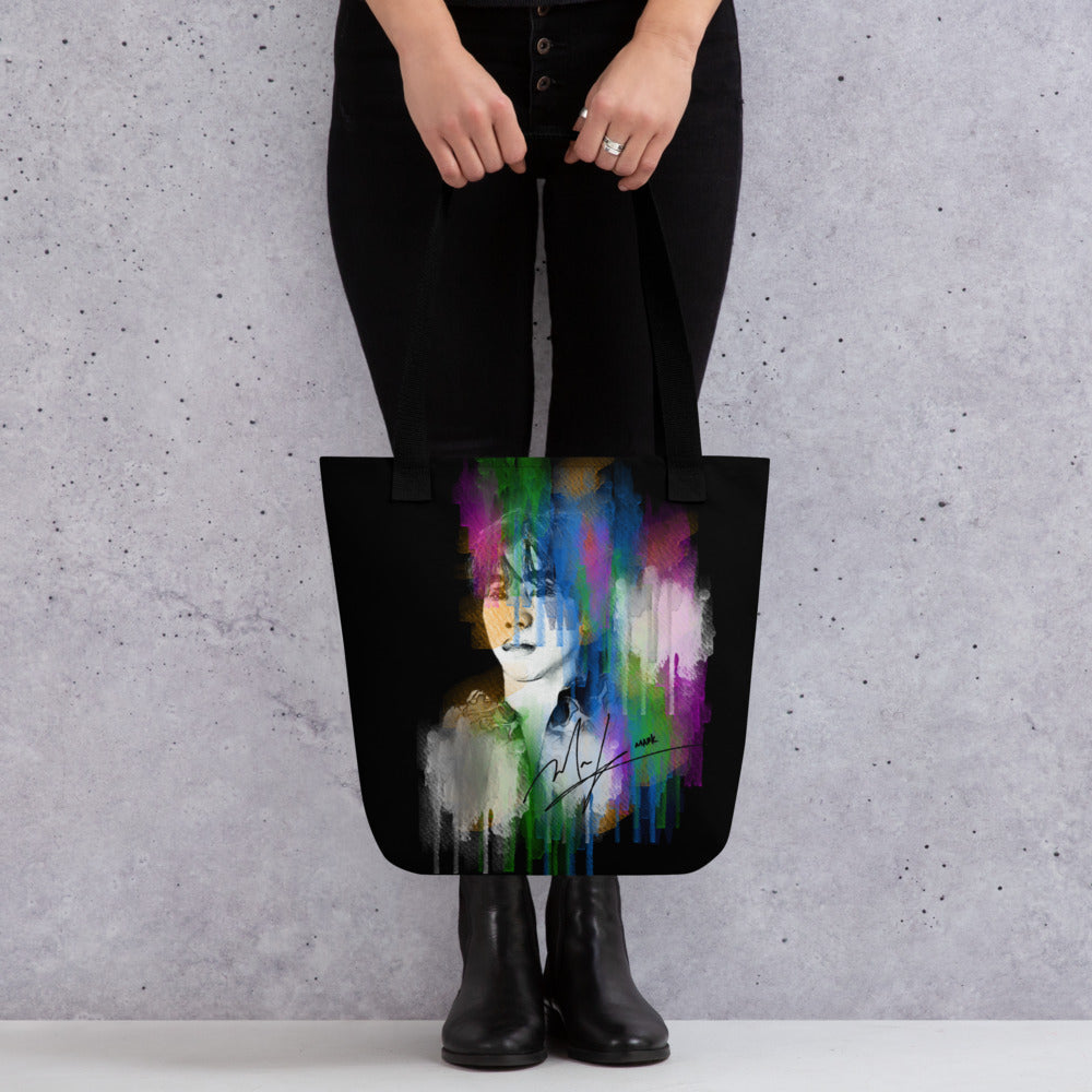 GOT7 Mark, Mark Tuan Waterpaint Portrait Tote Bag