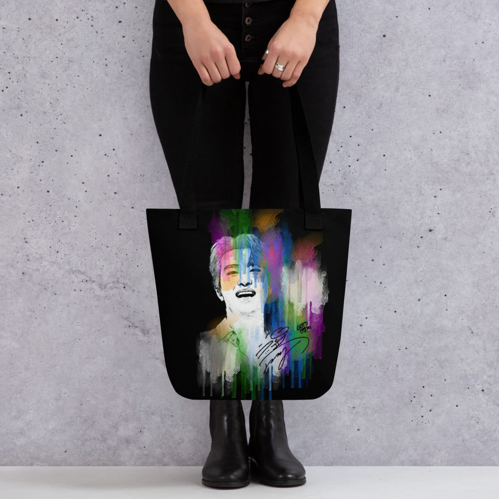 GOT7 Youngjae, Choi Young-jae Waterpaint Portrait Tote Bag