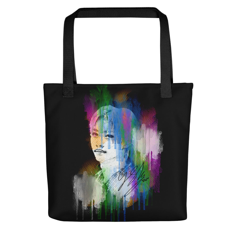 Stray Kids Felix, Lee Felix Waterpaint Portrait Tote Bag