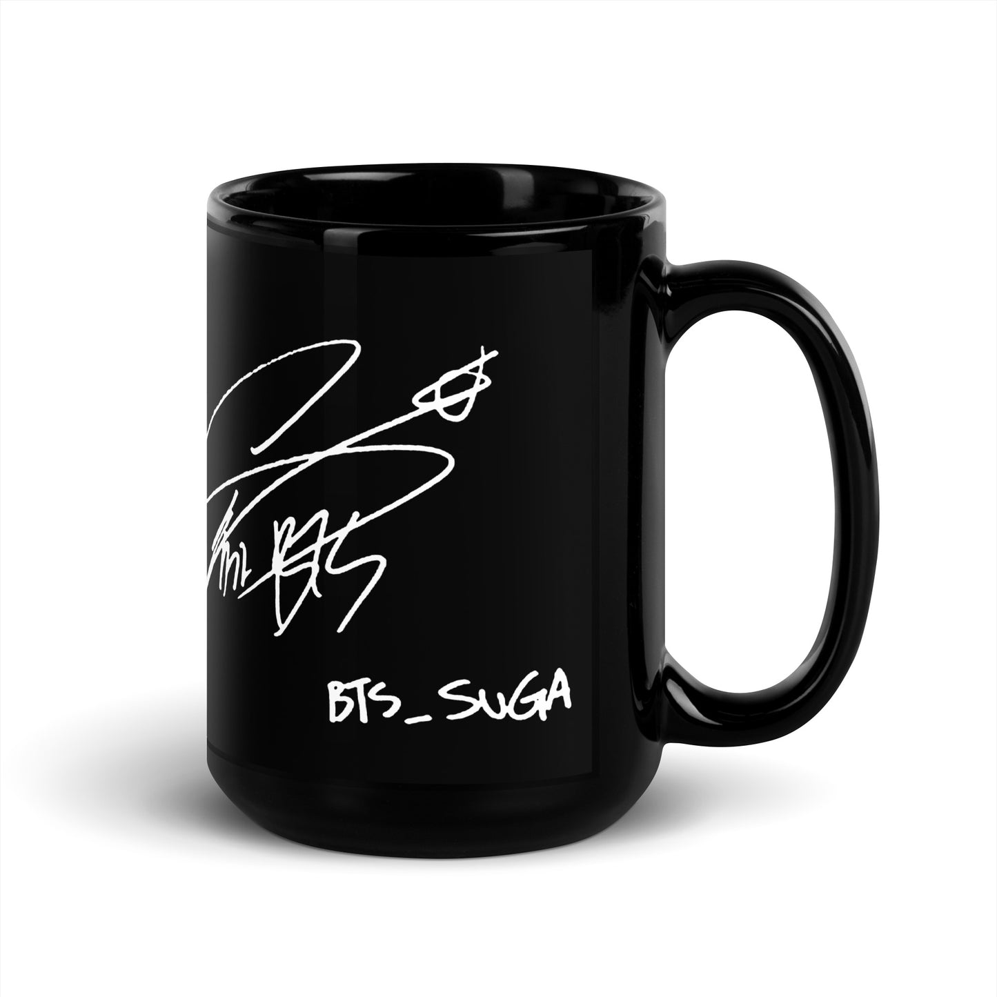 BTS Suga, Min Yoon-gi Autograph Ceramic Mug