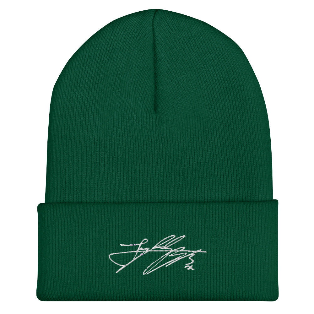 BTS Jungkook, Jeon Jung-kook Autograph Embroidery Cuffed Beanie