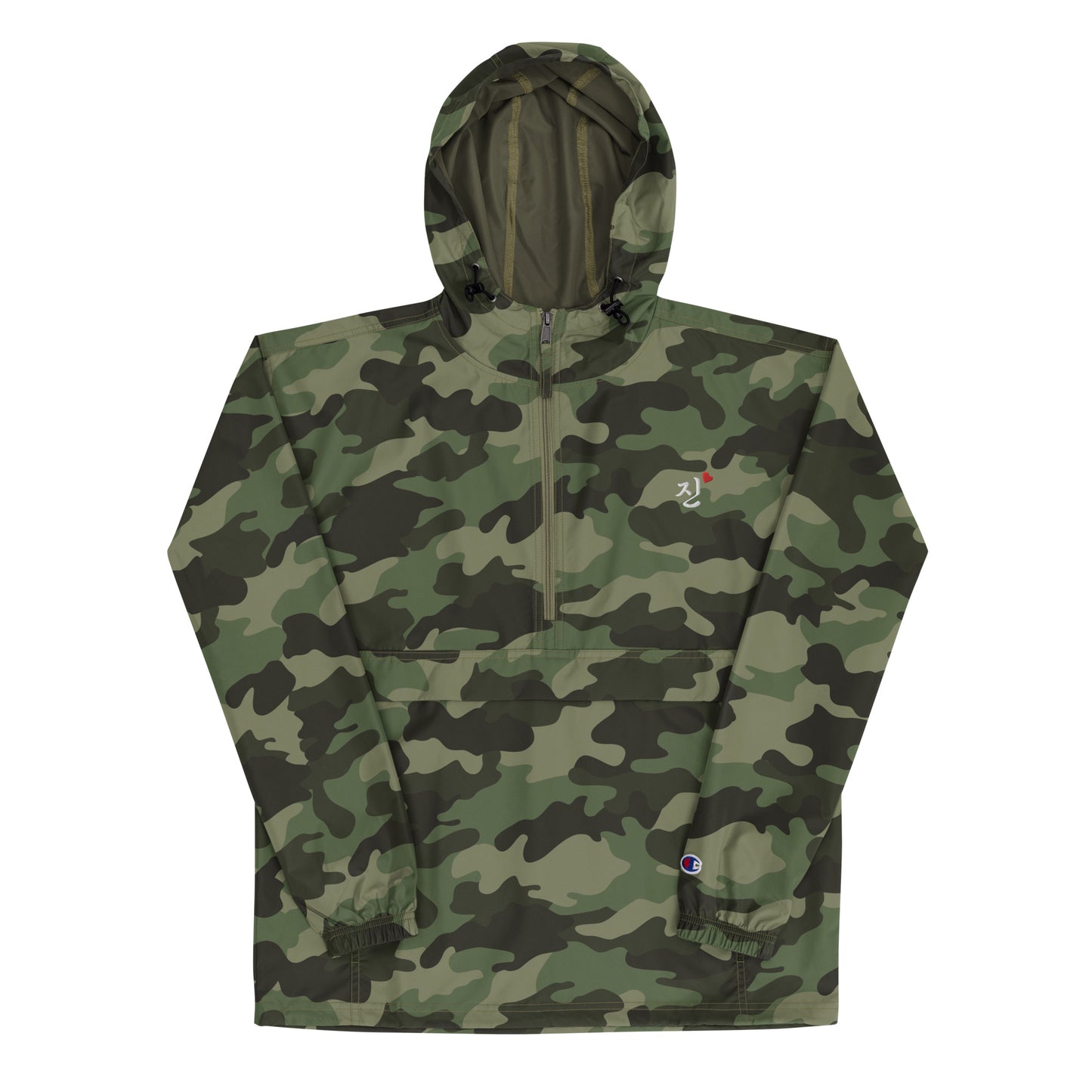 Jean in Korean Kpop Merch Champion Embroidery Unisex Anorak Jacket - kpophow