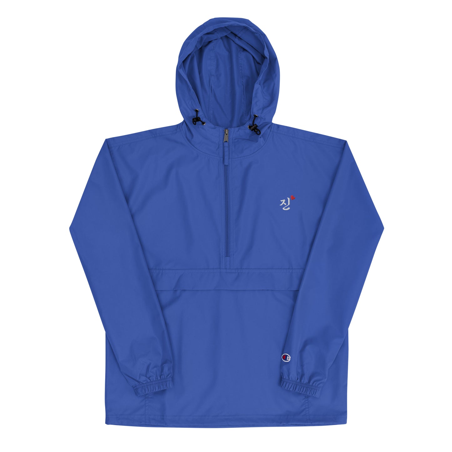 Jean in Korean Kpop Merch Champion Embroidery Unisex Anorak Jacket - kpophow