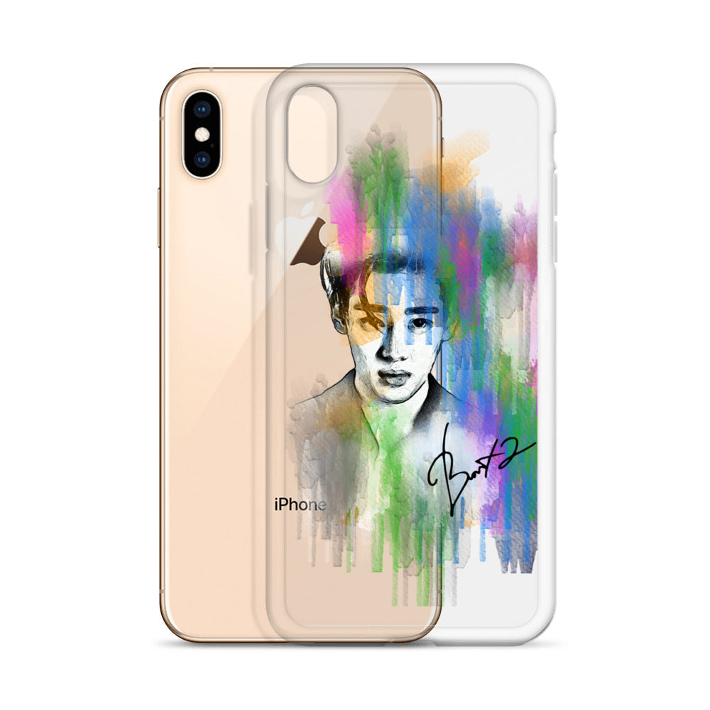 GOT7 BamBam, Kunpimook Bhuwakul Waterpaint Portrait iPhone Case