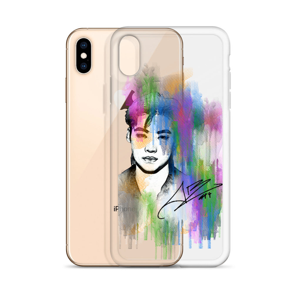 GOT7 JB, Lim Jae-beom Waterpaint Portrait iPhone Case