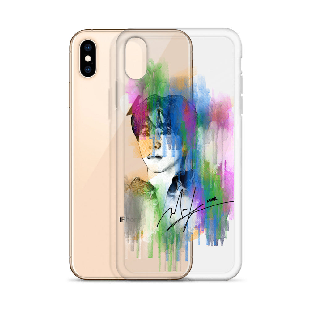 GOT7 Mark, Mark Tuan Waterpaint Portrait iPhone Case