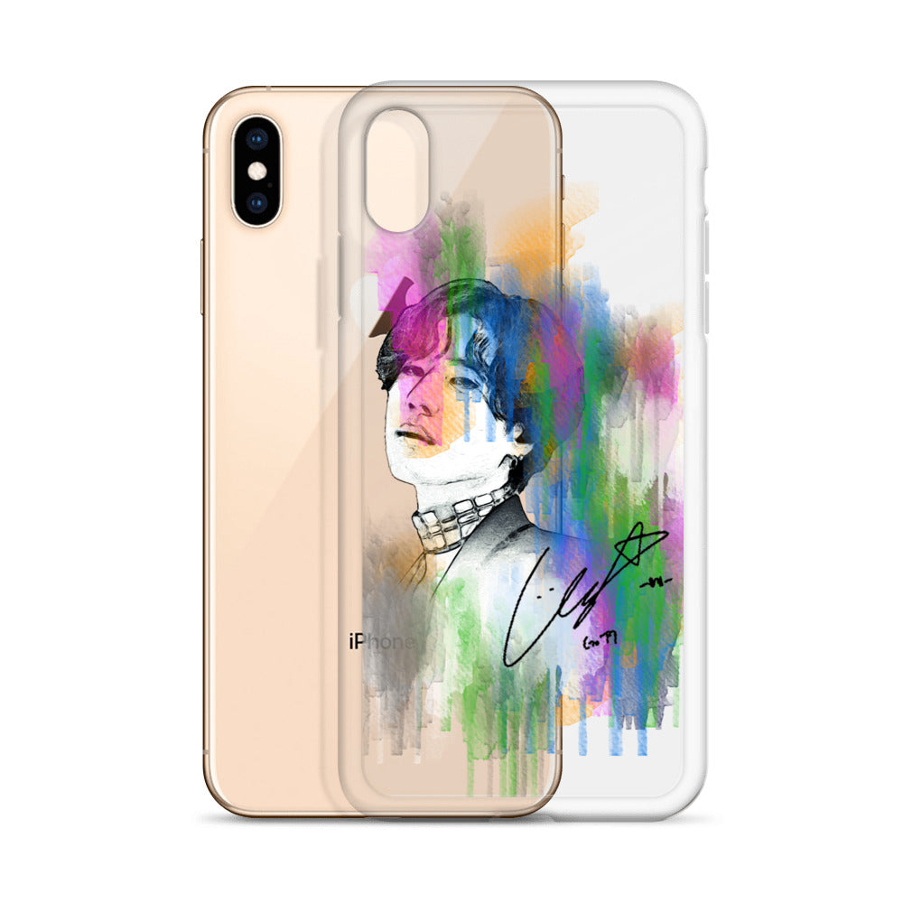 GOT7 Yugyeom, Kim Yu-gyeom Waterpaint Portrait iPhone Case