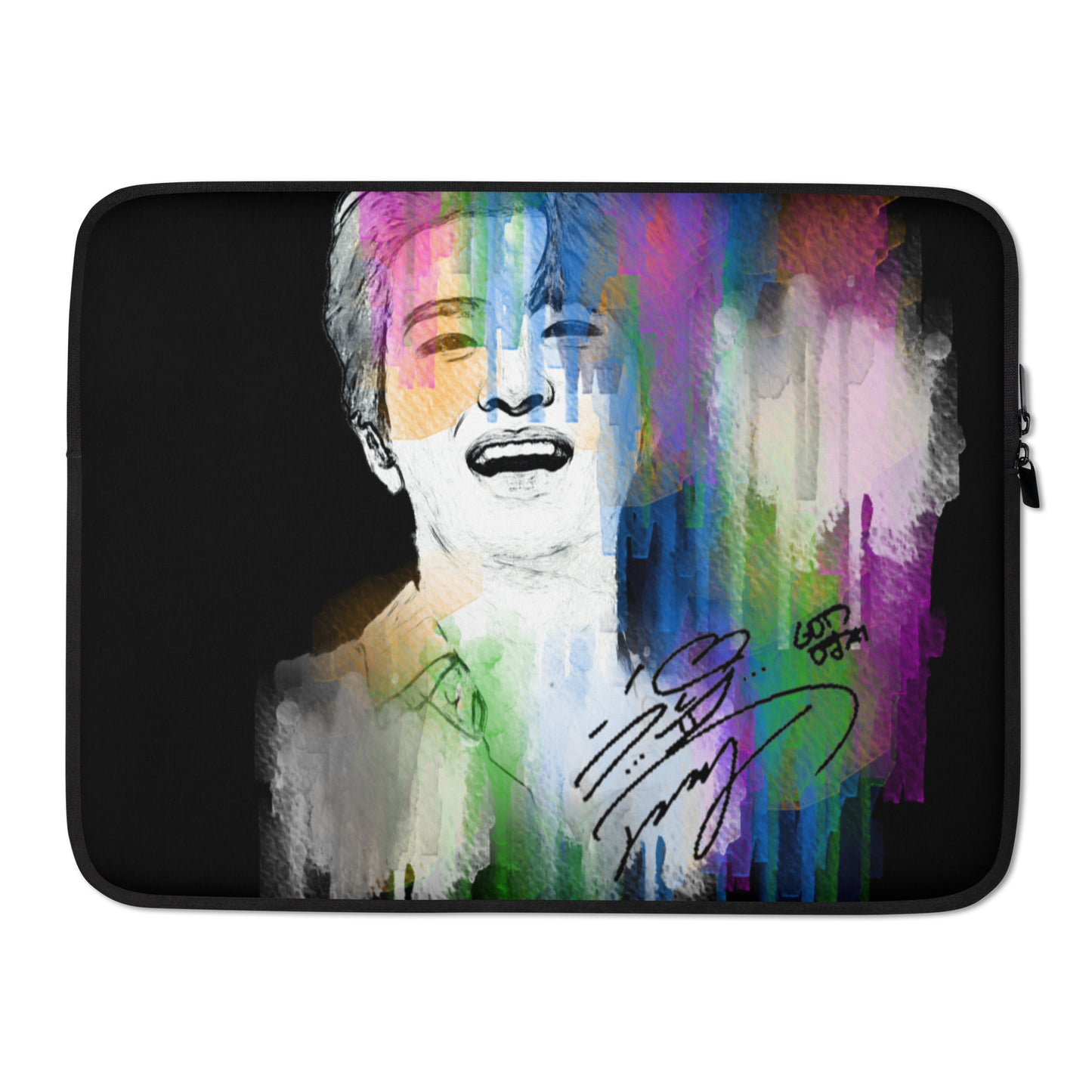GOT7 Youngjae, Choi Young-jae Waterpaint Portrait Laptop MacBook Sleeve