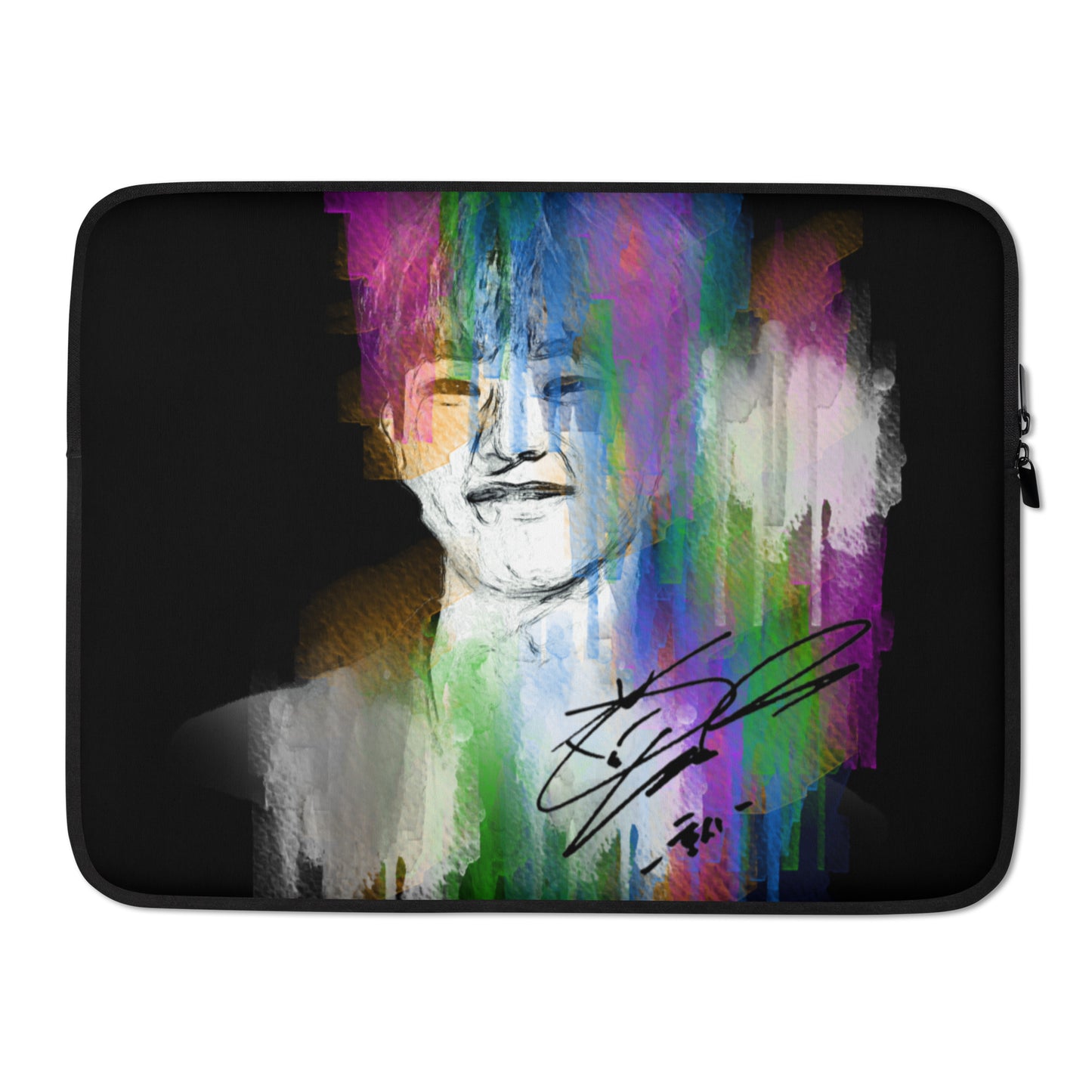 SEVENTEEN Hoshi, Kwon Soon-young Waterpaint Portrait Laptop MacBook Sleeve