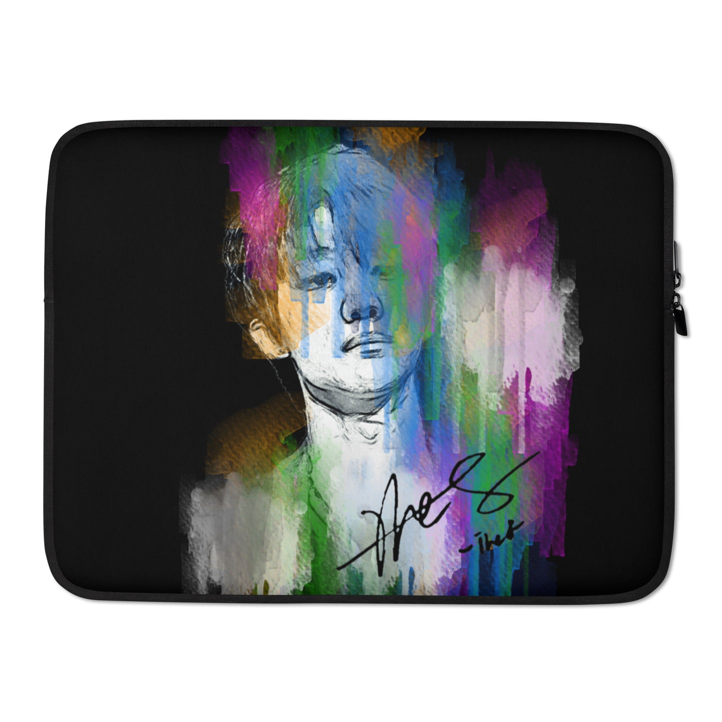 SEVENTEEN The8, Xu Minghao Waterpaint Portrait Laptop MacBook Sleeve
