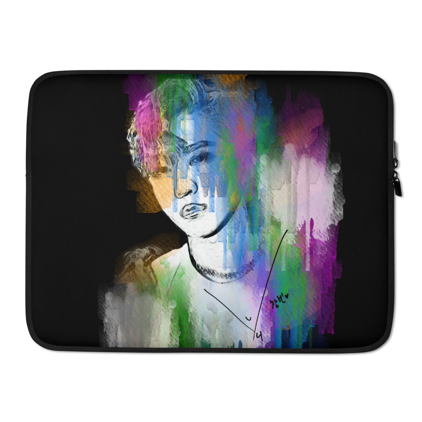 Stray Kids Changbin, Seo Chang-bin Waterpaint Portrait Laptop MacBook Sleeve