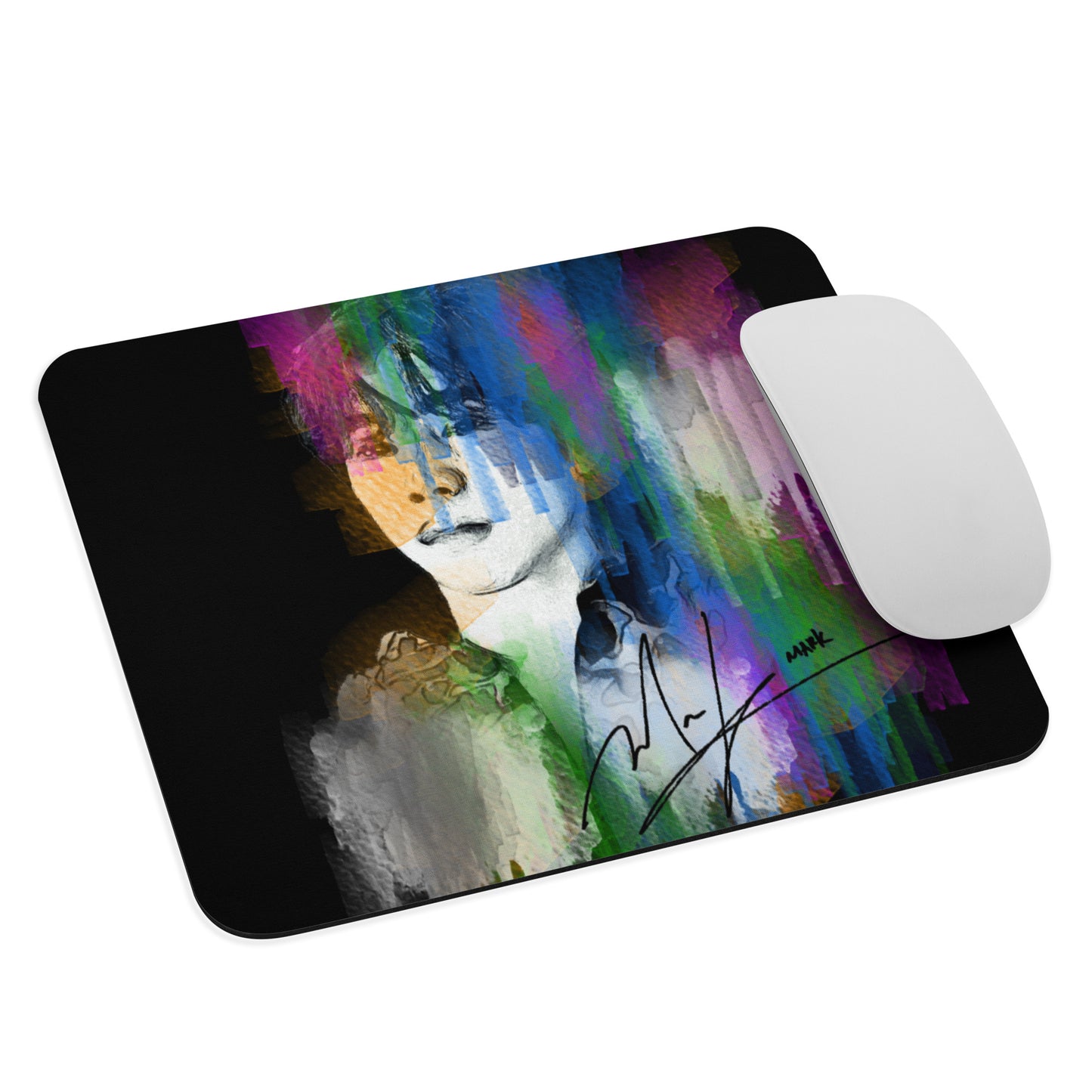 GOT7 Mark, Mark Tuan Waterpaint Portrait Mouse Pad