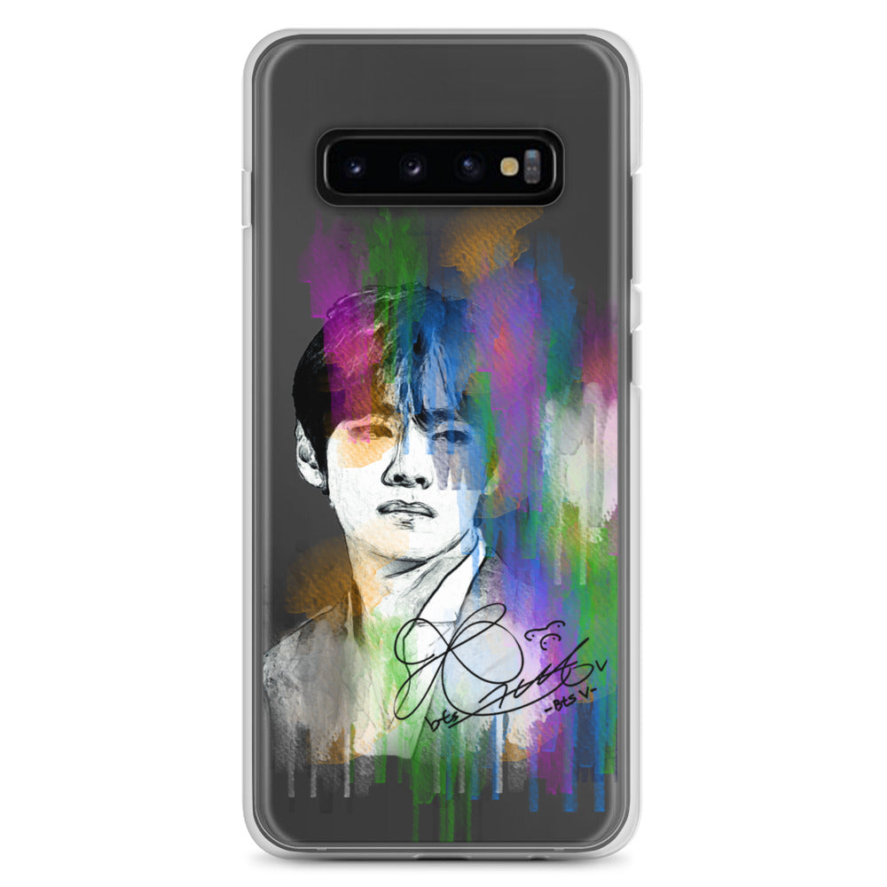 BTS V, Kim Tae-hyung Waterpaint portrait Samsung Case