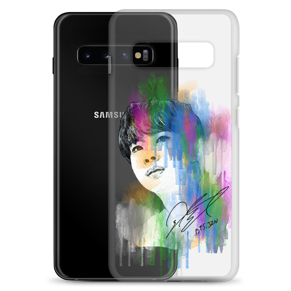 BTS Jin, Kim Seok-jin Waterpaint portrait Samsung Case