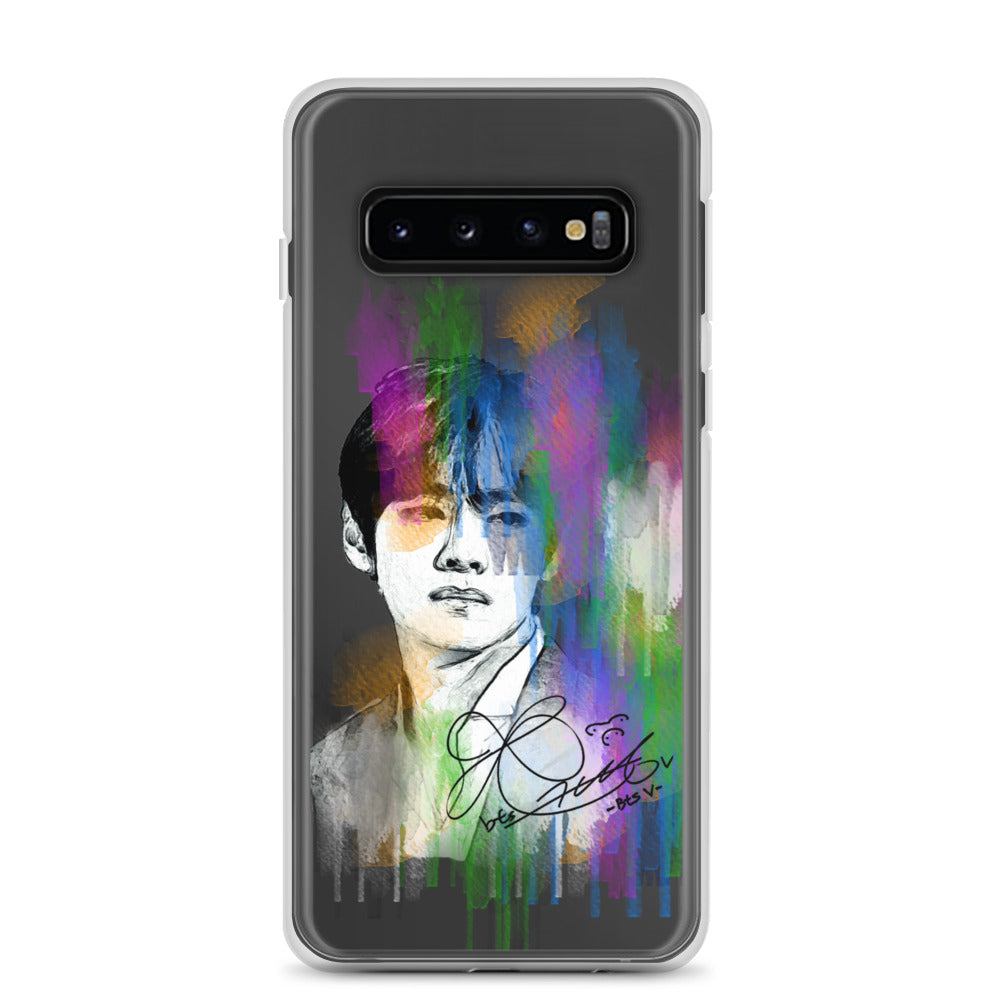 BTS V, Kim Tae-hyung Waterpaint portrait Samsung Case