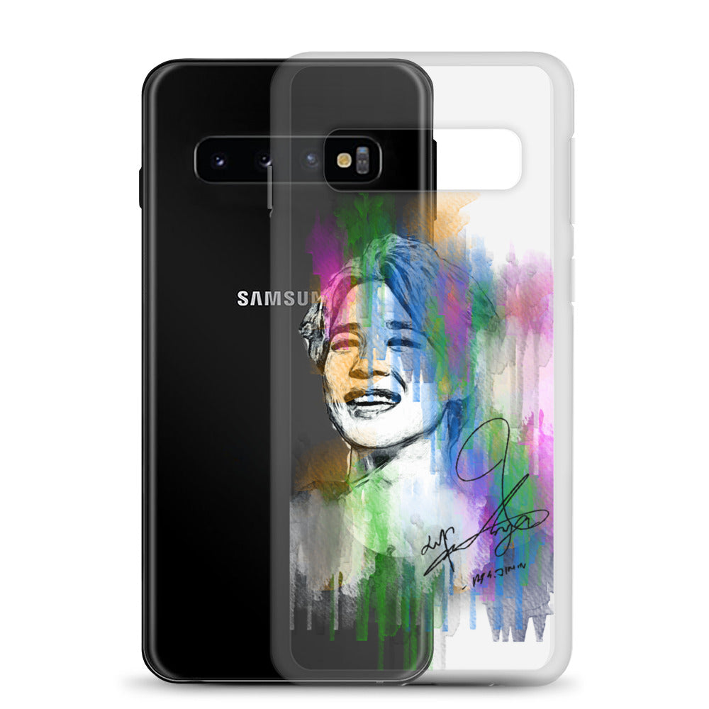 BTS Jimin, Park Ji-min Waterpaint portrait Samsung Case