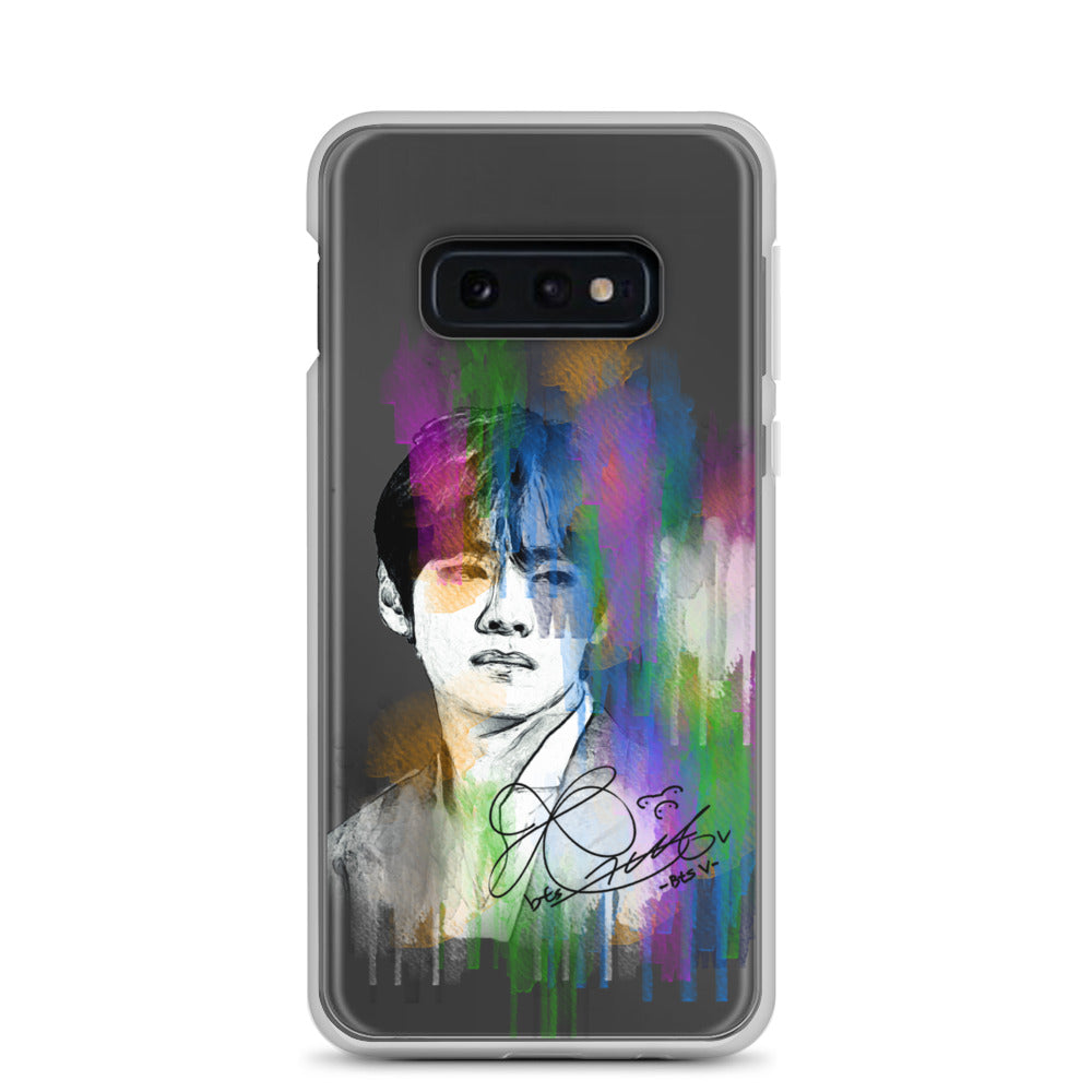 BTS V, Kim Tae-hyung Waterpaint portrait Samsung Case