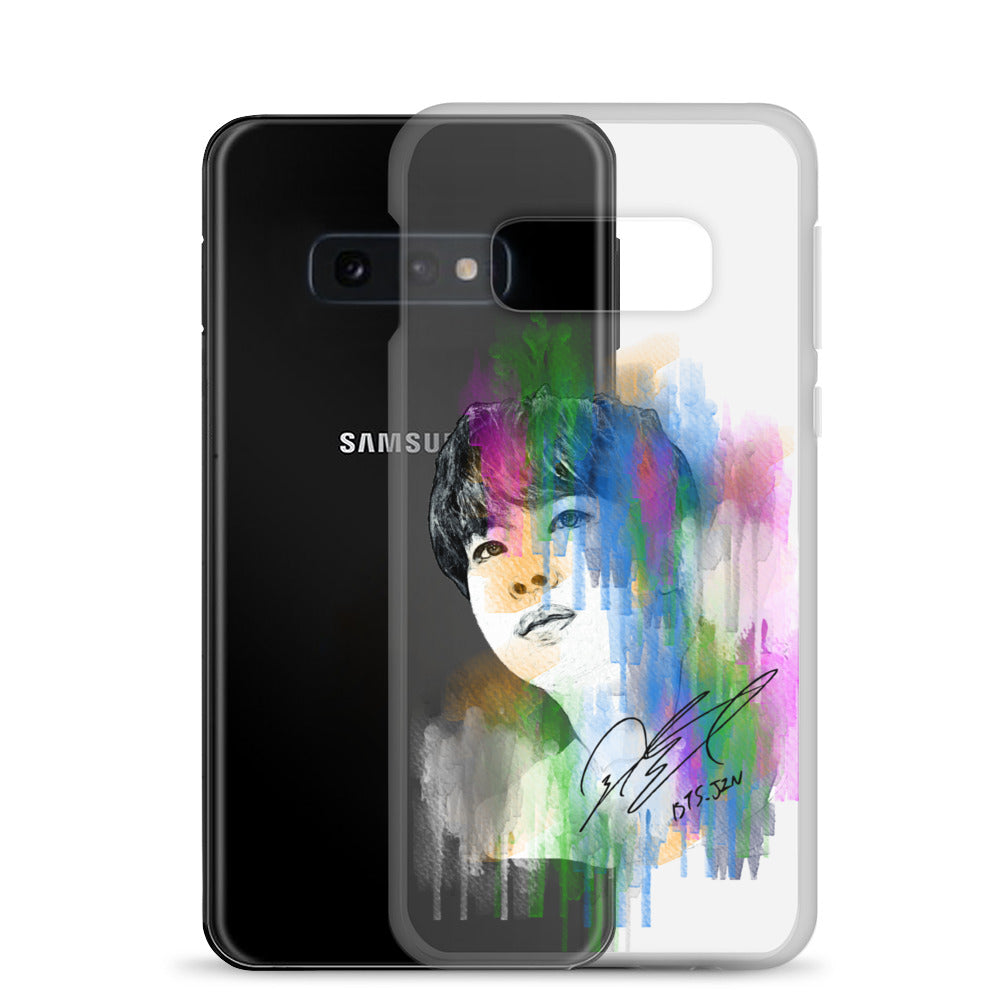 BTS Jin, Kim Seok-jin Waterpaint portrait Samsung Case