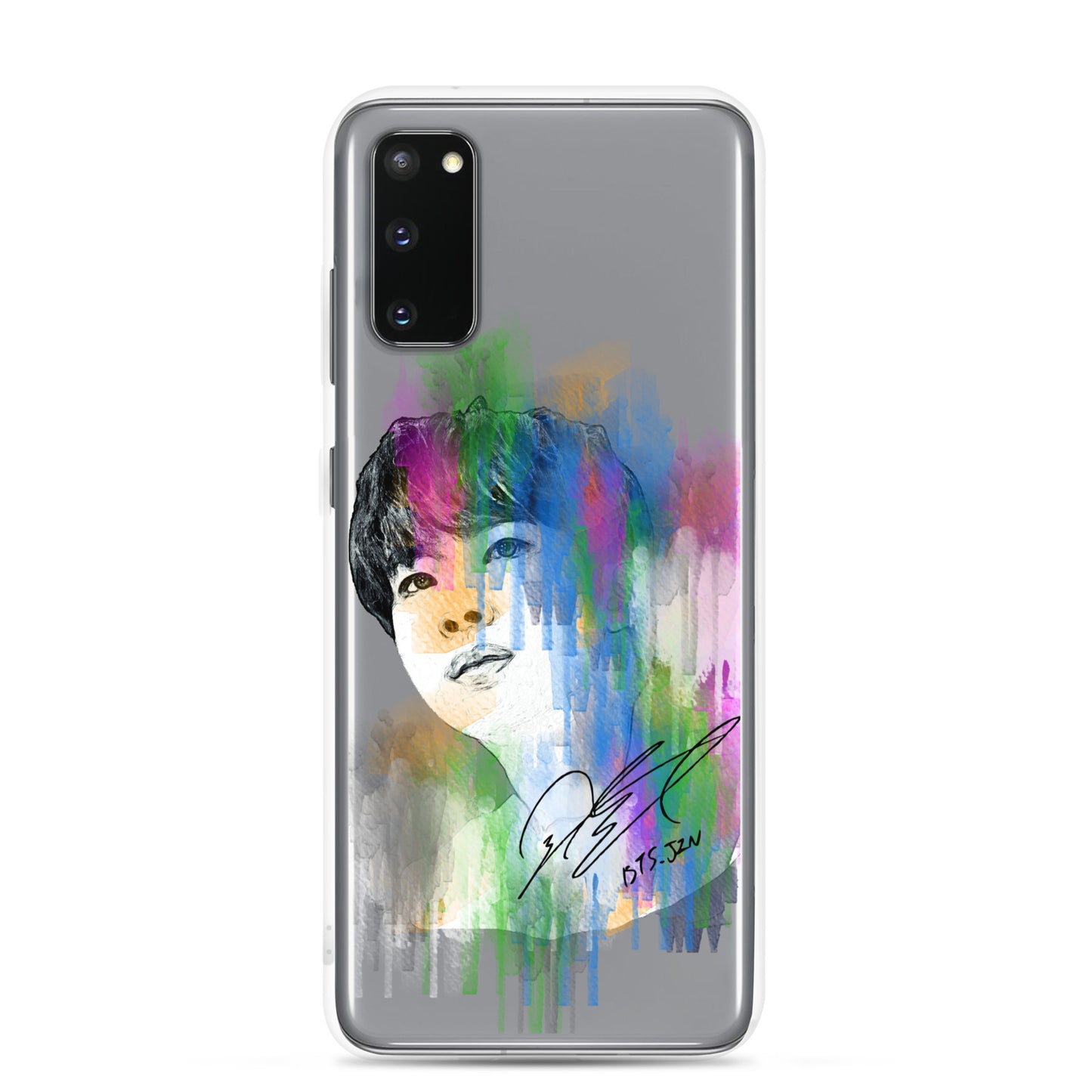 BTS Jin, Kim Seok-jin Waterpaint portrait Samsung Case