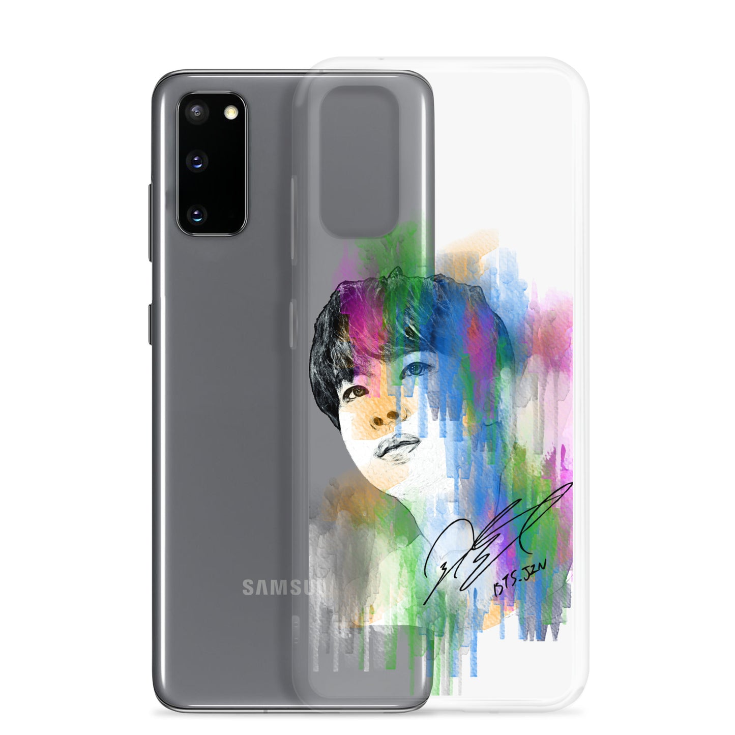 BTS Jin, Kim Seok-jin Waterpaint portrait Samsung Case