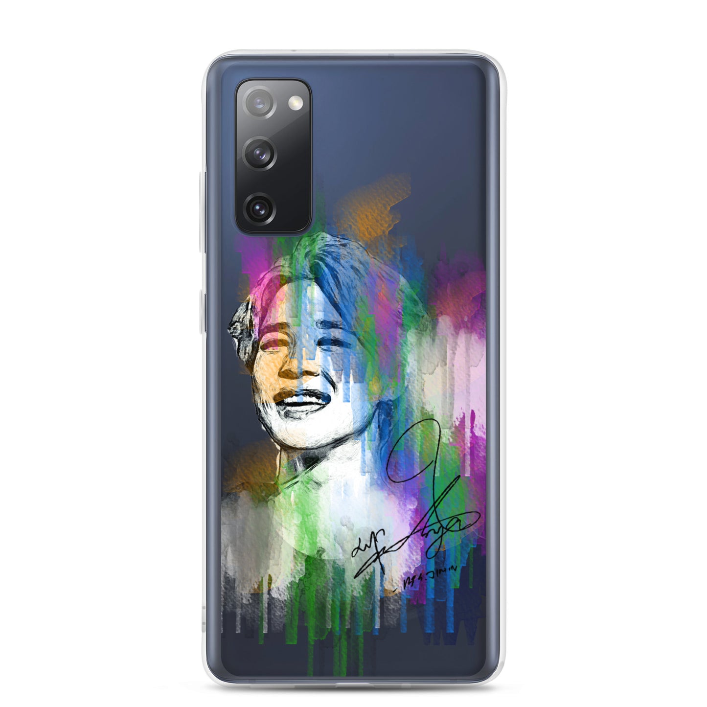 BTS Jimin, Park Ji-min Waterpaint portrait Samsung Case