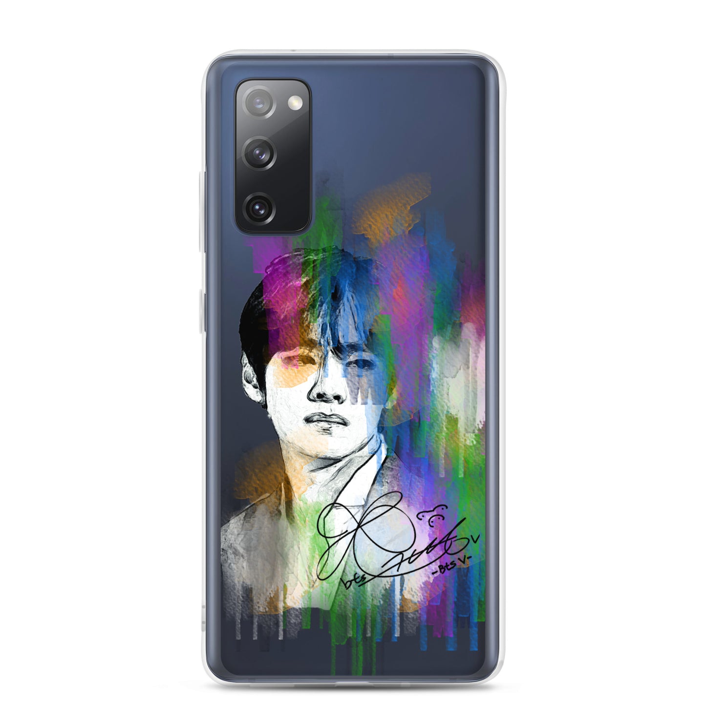 BTS V, Kim Tae-hyung Waterpaint portrait Samsung Case