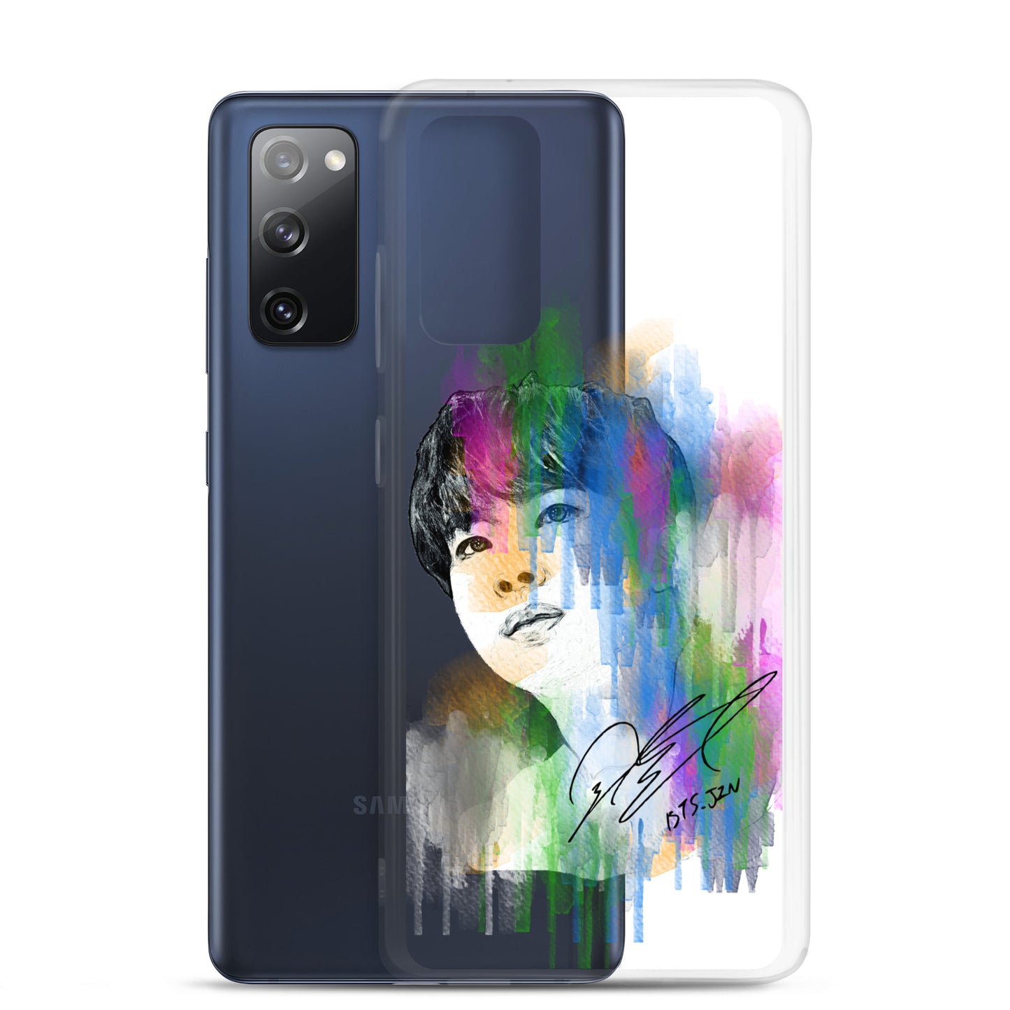 BTS Jin, Kim Seok-jin Waterpaint portrait Samsung Case