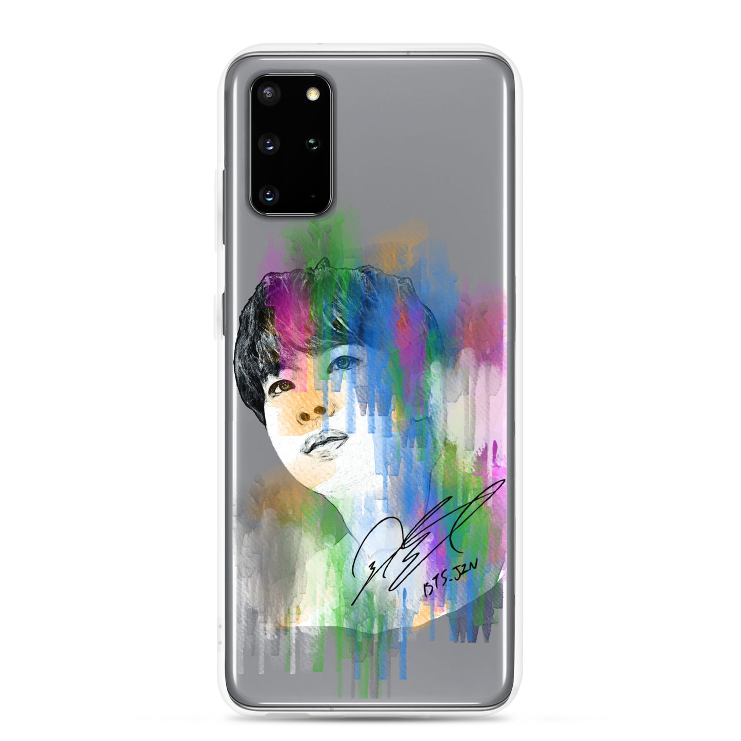 BTS Jin, Kim Seok-jin Waterpaint portrait Samsung Case