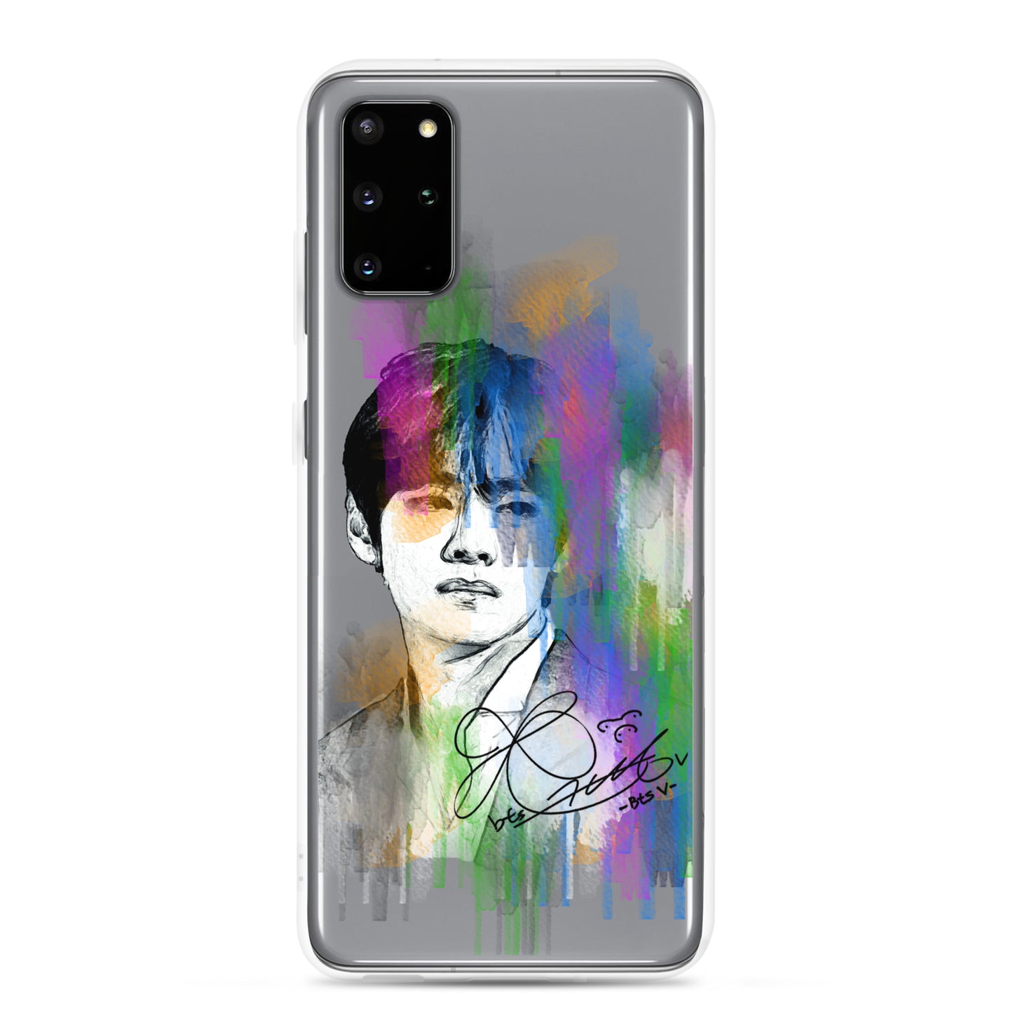 BTS V, Kim Tae-hyung Waterpaint portrait Samsung Case