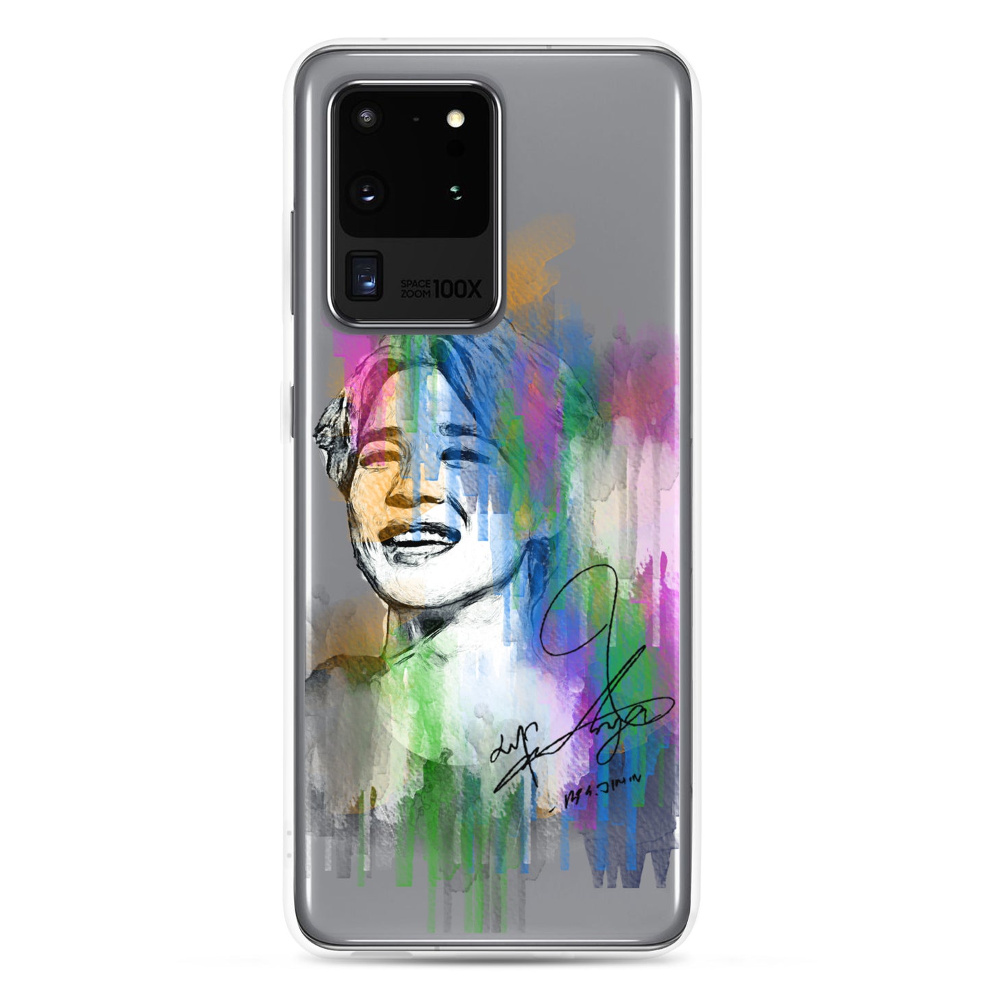 BTS Jimin, Park Ji-min Waterpaint portrait Samsung Case