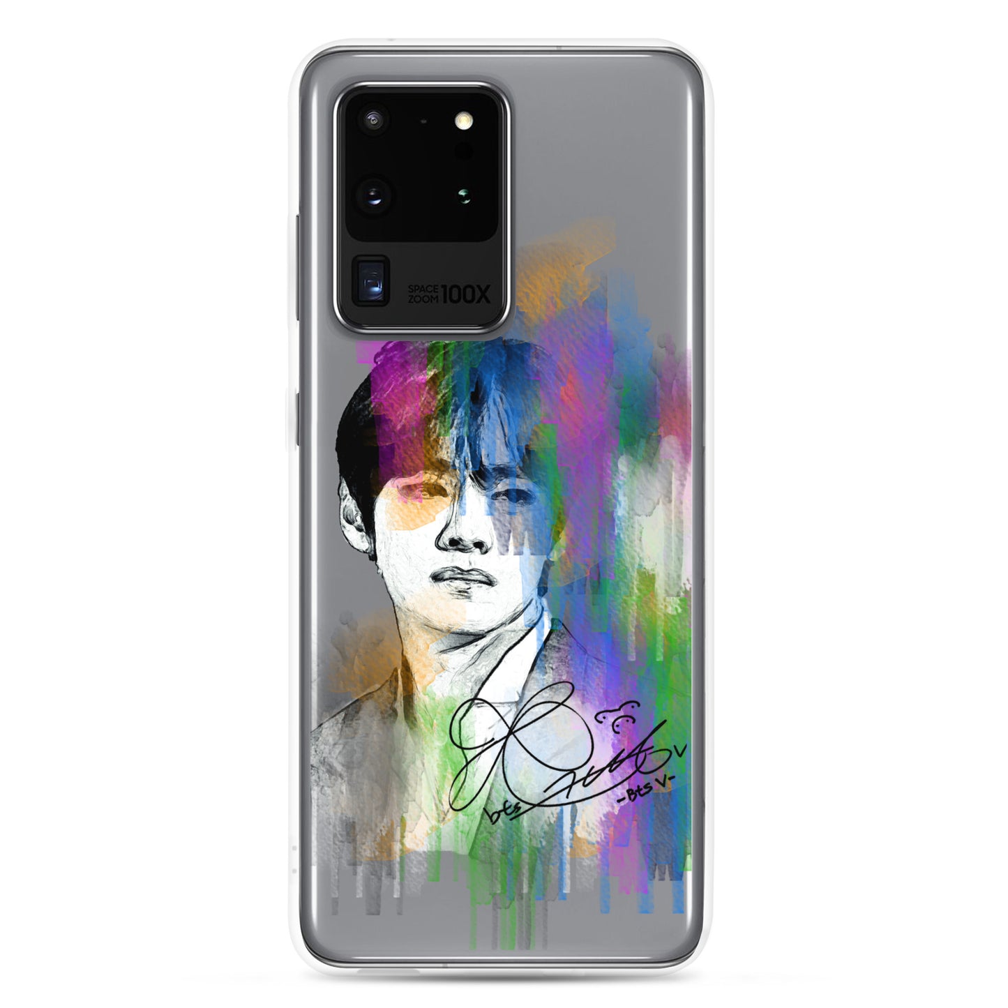 BTS V, Kim Tae-hyung Waterpaint portrait Samsung Case