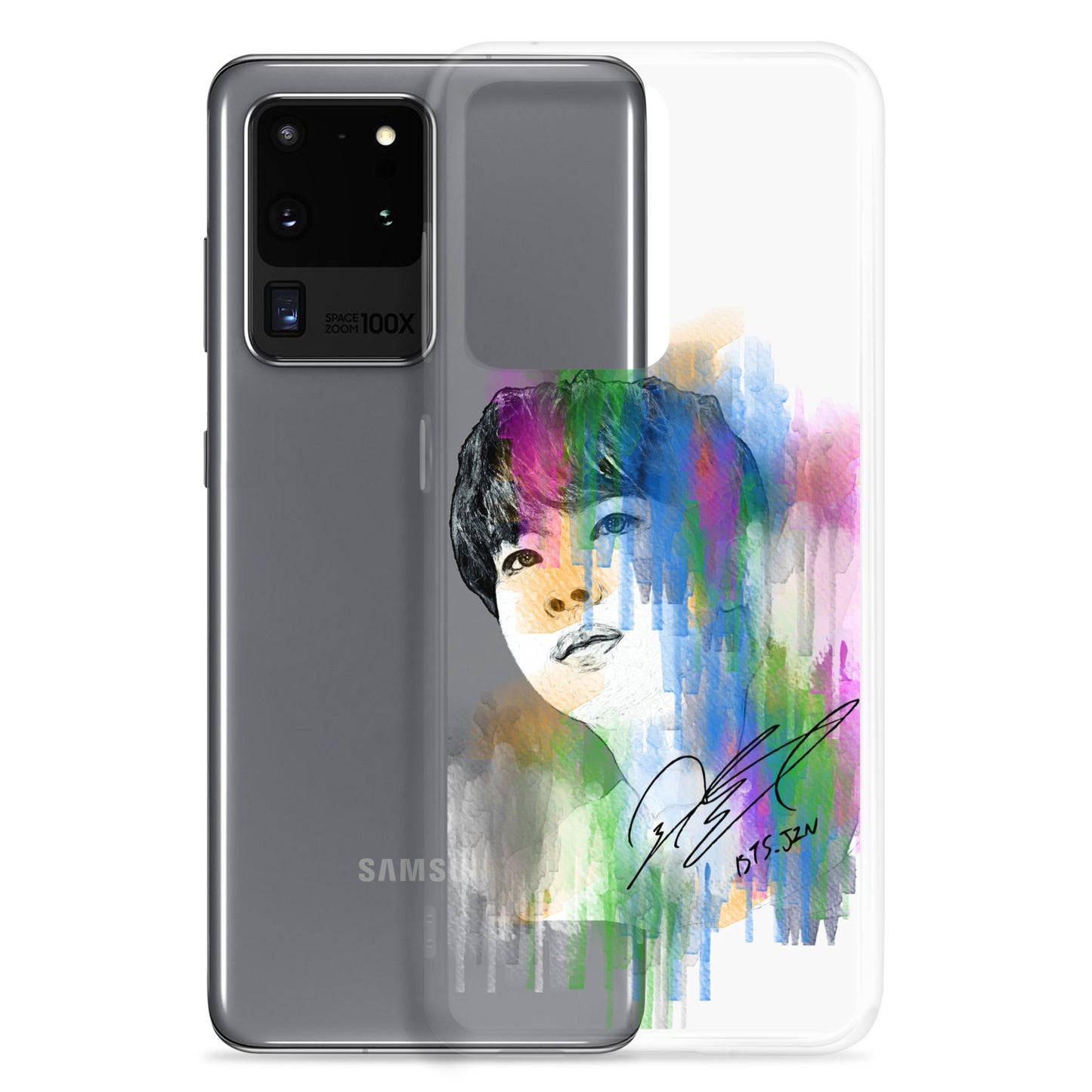 BTS Jin, Kim Seok-jin Waterpaint portrait Samsung Case