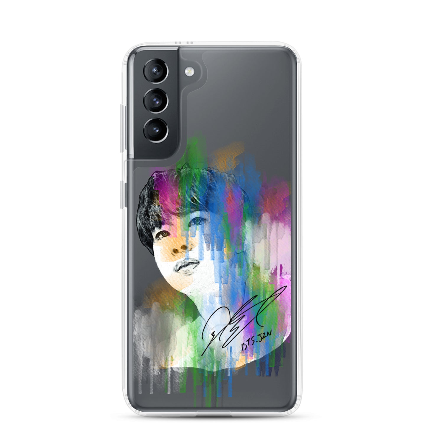 BTS Jin, Kim Seok-jin Waterpaint portrait Samsung Case