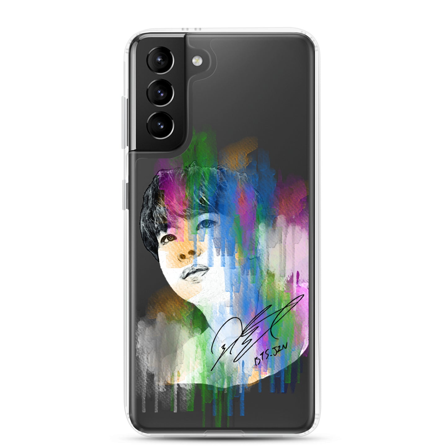 BTS Jin, Kim Seok-jin Waterpaint portrait Samsung Case