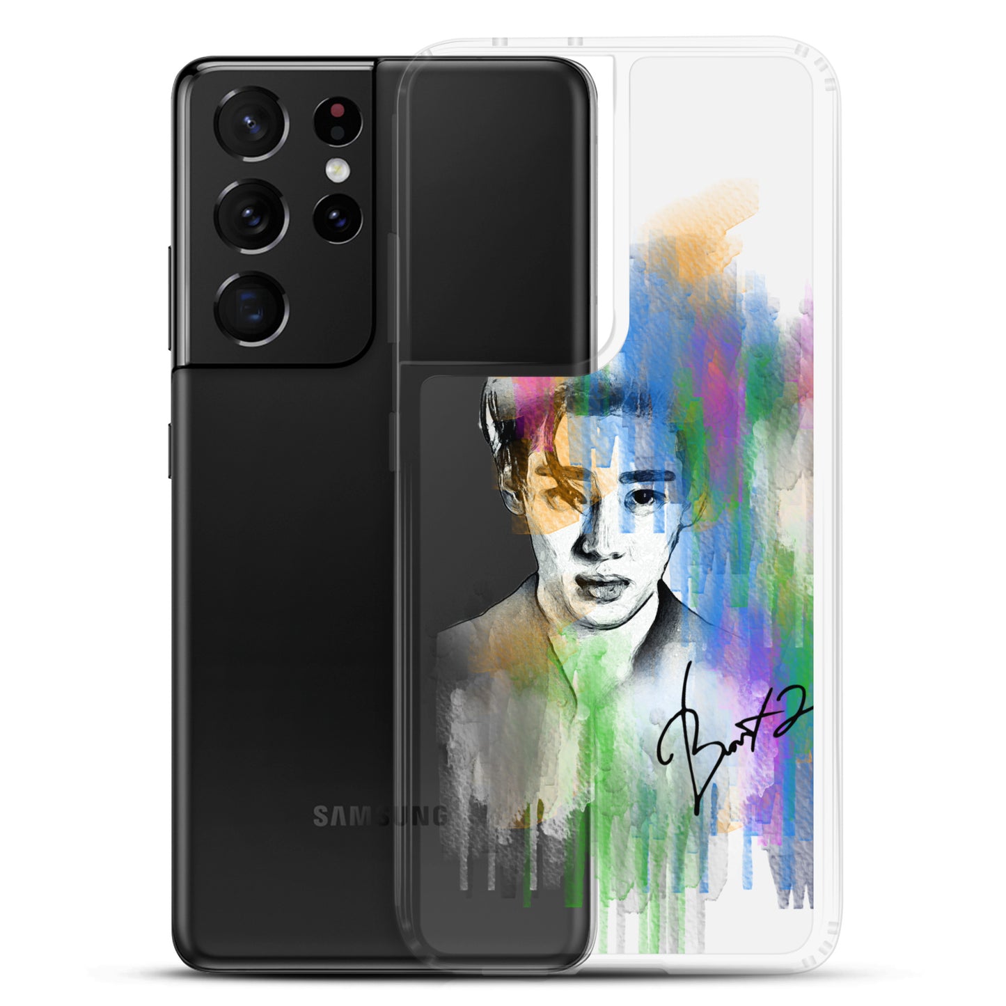 GOT7 BamBam, Kunpimook Bhuwakul Waterpaint portrait Samsung Case