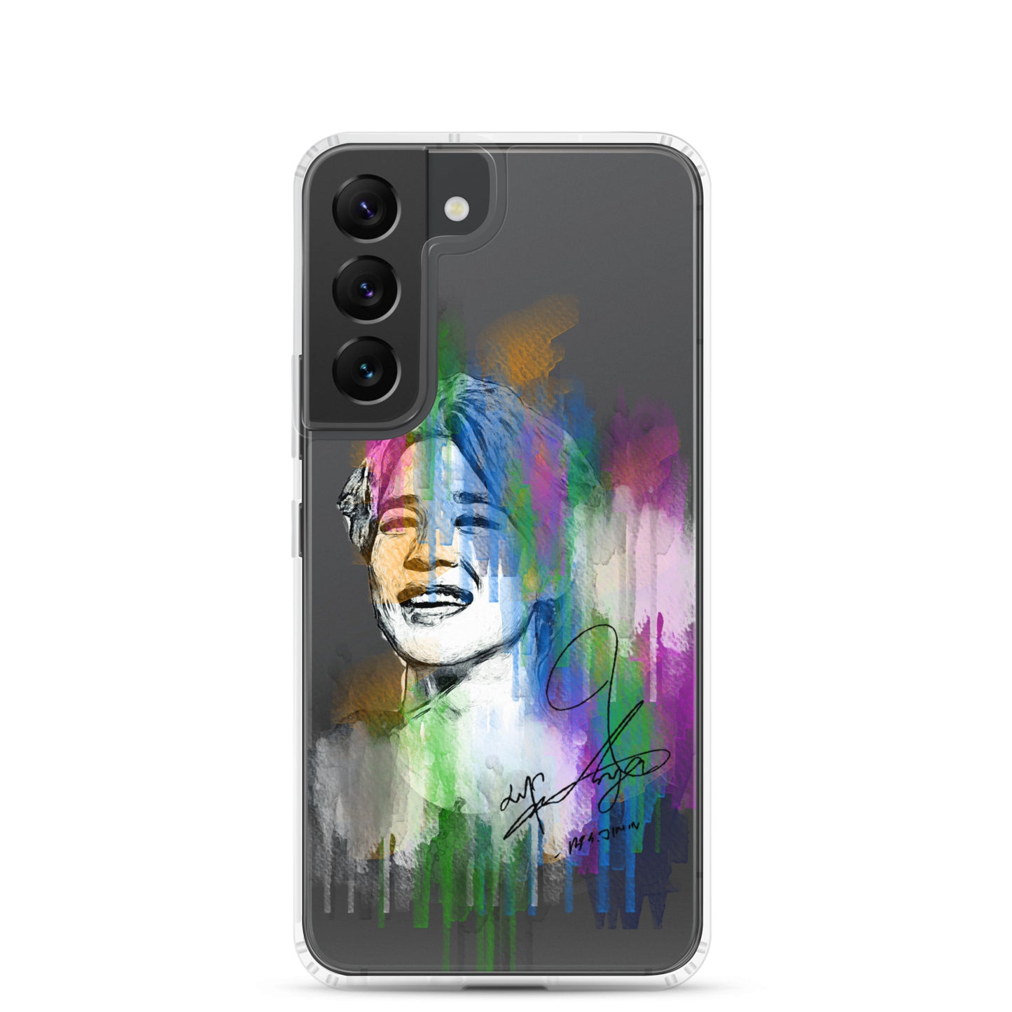 BTS Jimin, Park Ji-min Waterpaint portrait Samsung Case