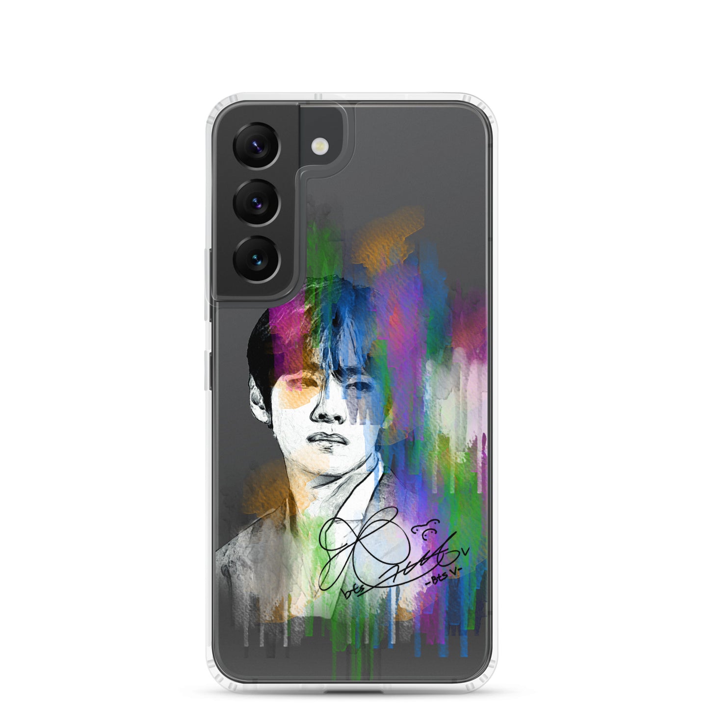 BTS V, Kim Tae-hyung Waterpaint portrait Samsung Case