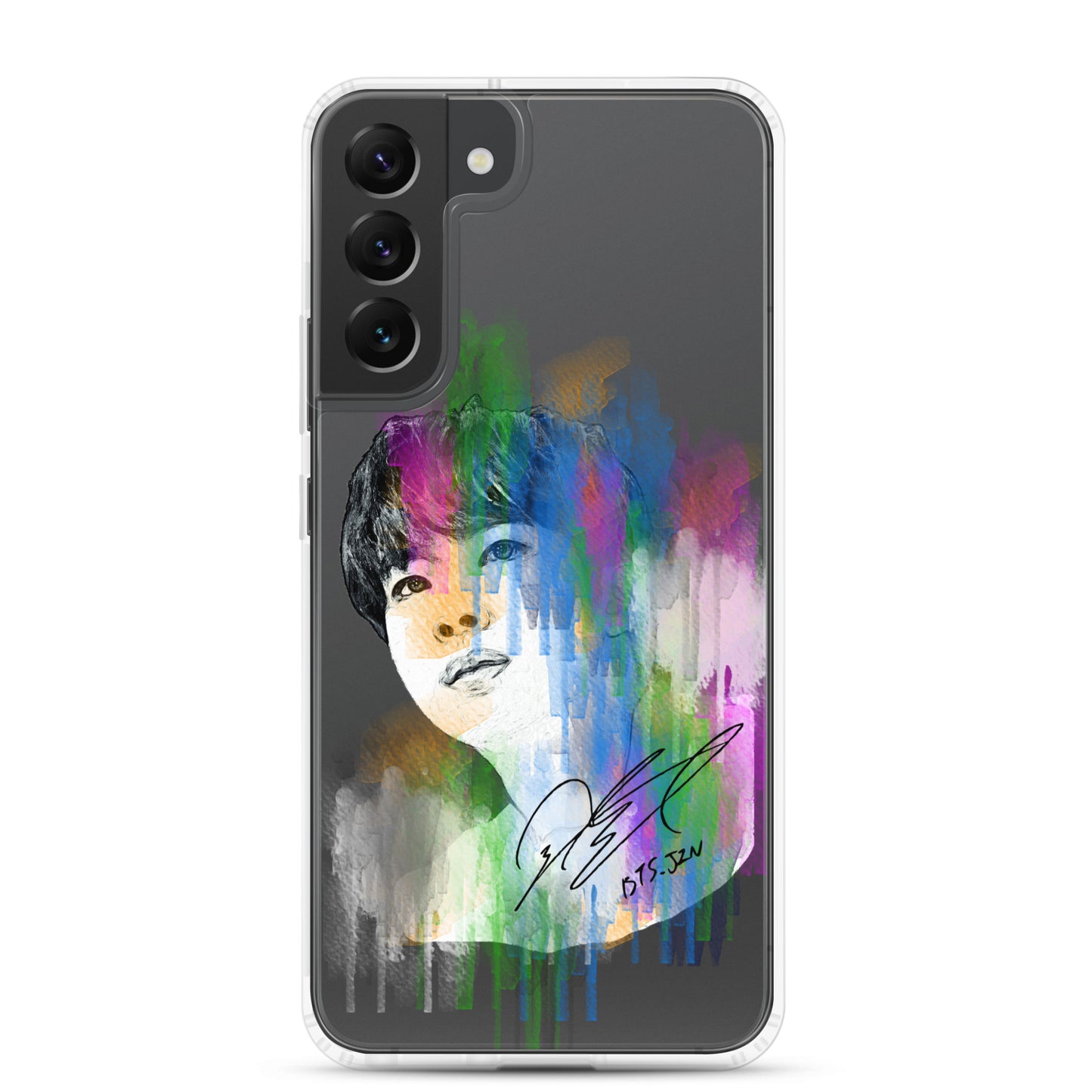 BTS Jin, Kim Seok-jin Waterpaint portrait Samsung Case