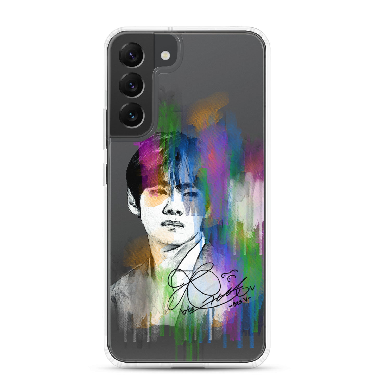 BTS V, Kim Tae-hyung Waterpaint portrait Samsung Case