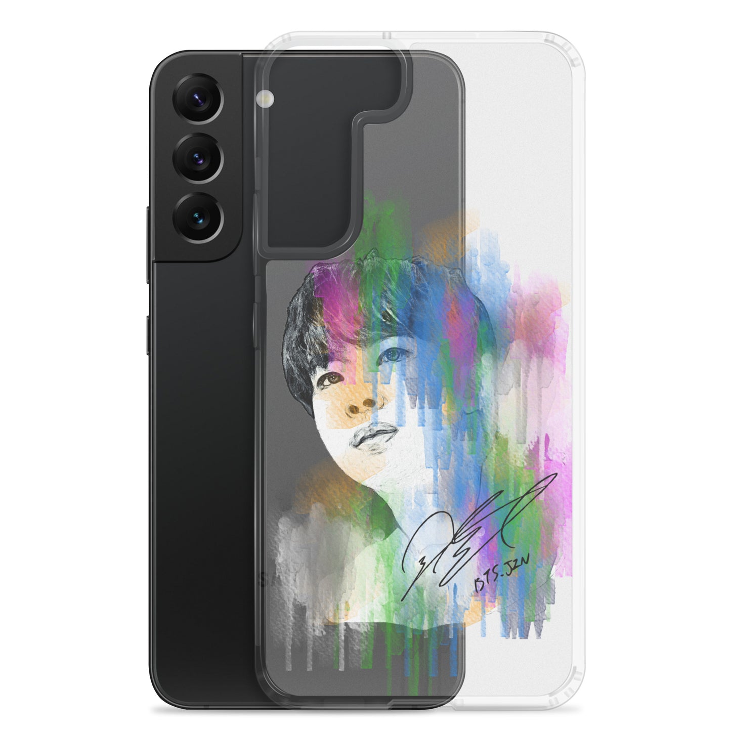 BTS Jin, Kim Seok-jin Waterpaint portrait Samsung Case