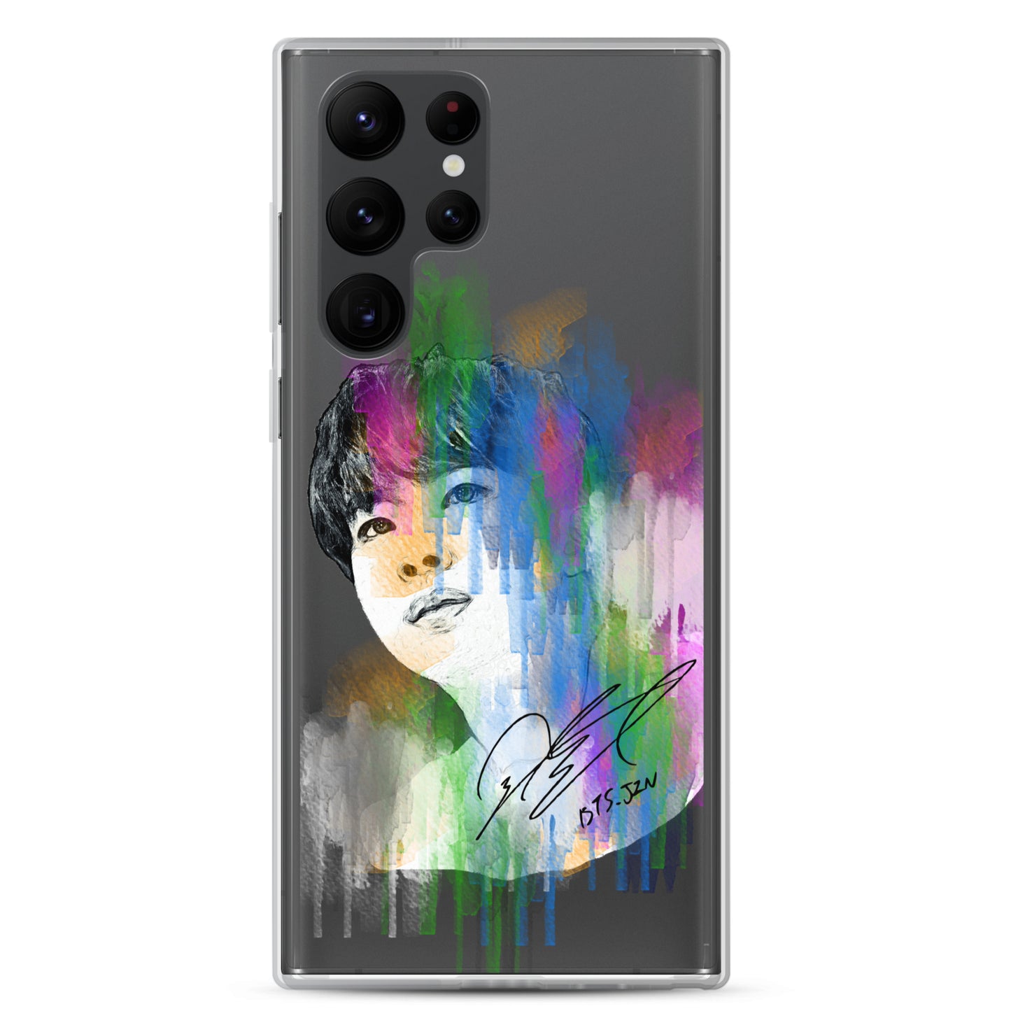 BTS Jin, Kim Seok-jin Waterpaint portrait Samsung Case