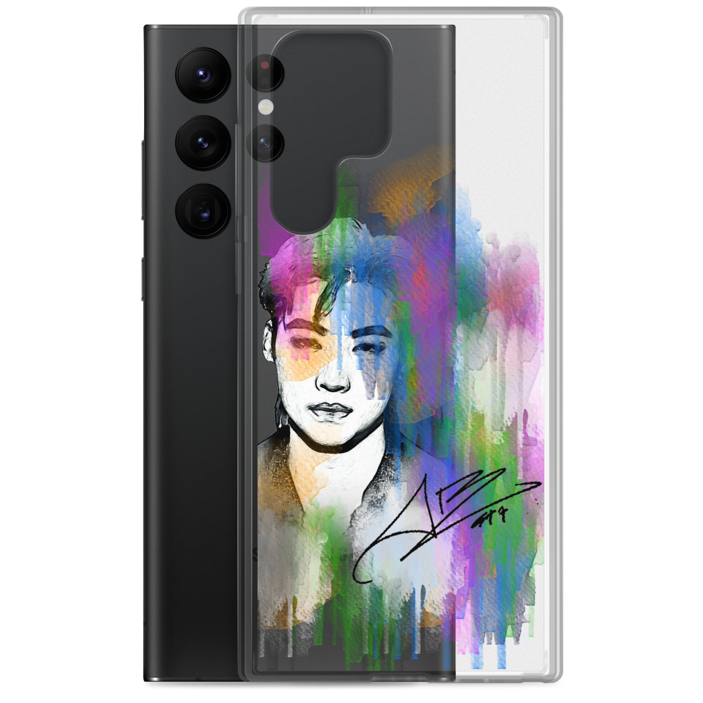 GOT7 JB, Lim Jae-beom Waterpaint portrait Samsung Case