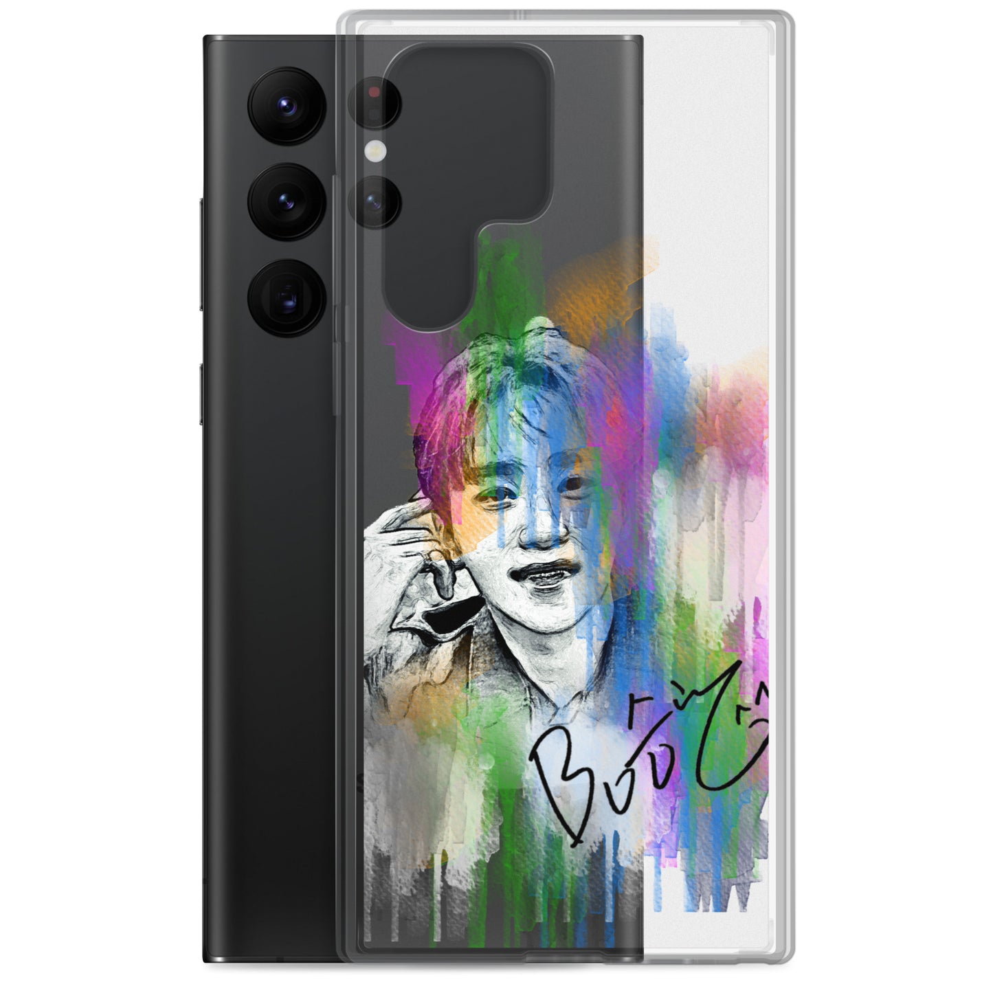 SEVENTEEN Seungkwan, Boo Seung-kwan Waterpaint portrait Samsung Case