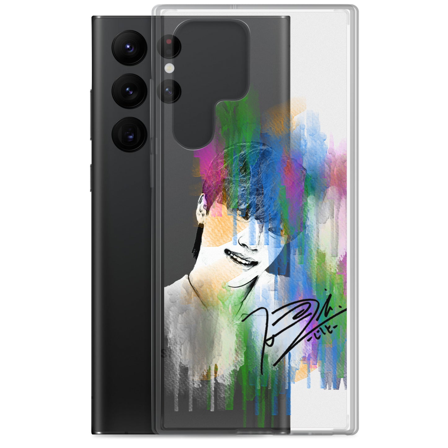 SEVENTEEN Dino, Lee Chan Waterpaint portrait Samsung Case