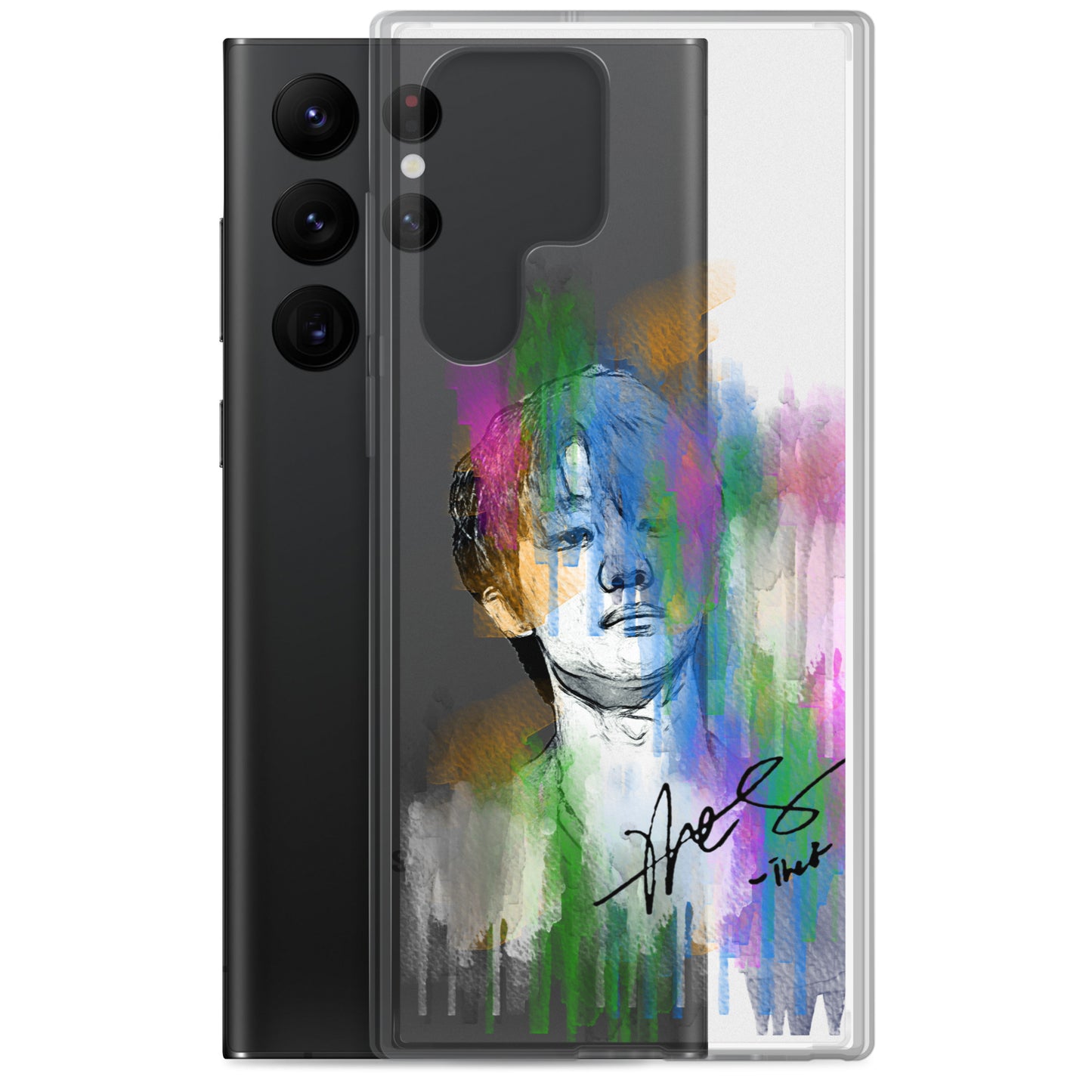SEVENTEEN The8, Xu Minghao Waterpaint portrait Samsung Case