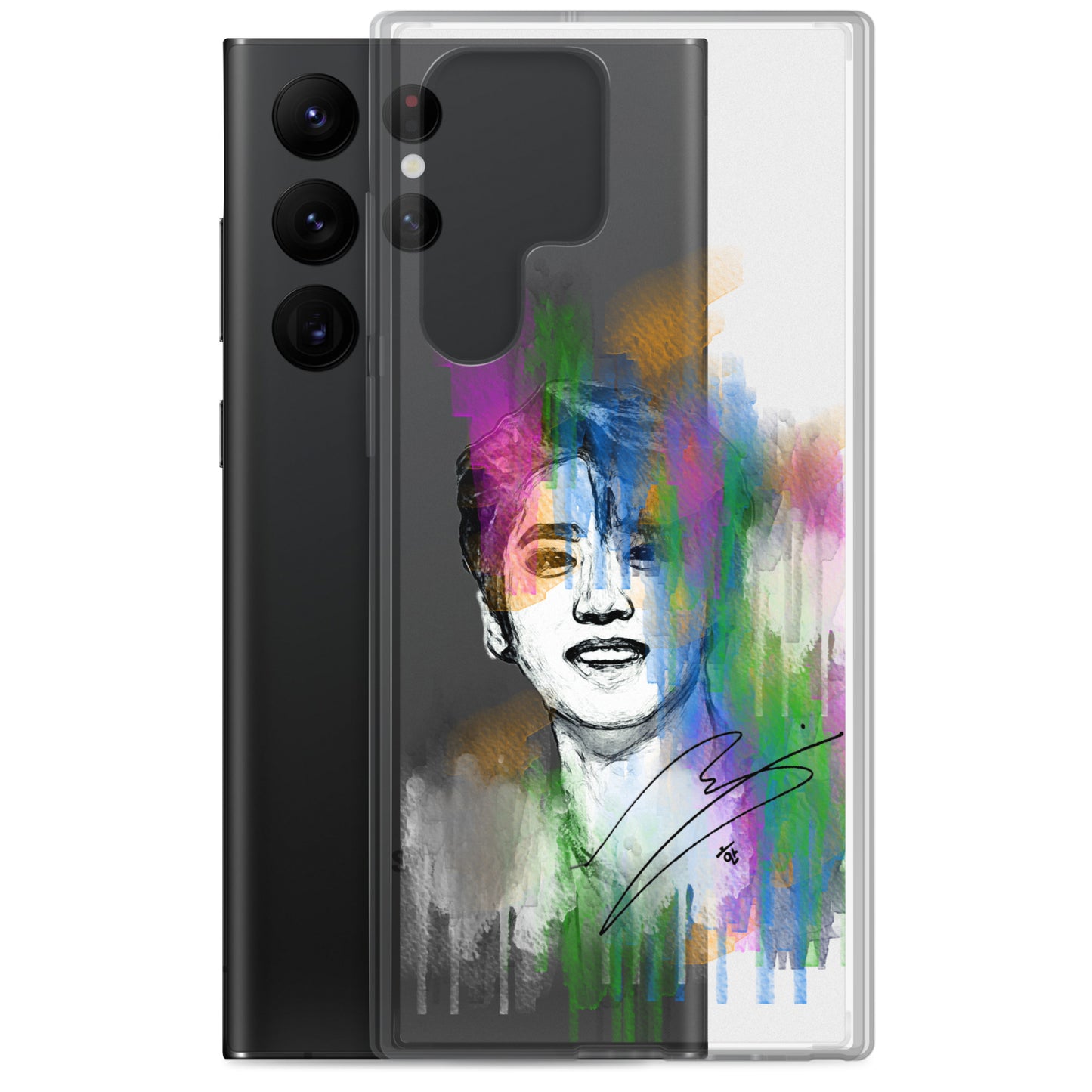 Stray Kids Han, Han Ji-sung Waterpaint portrait Samsung Case