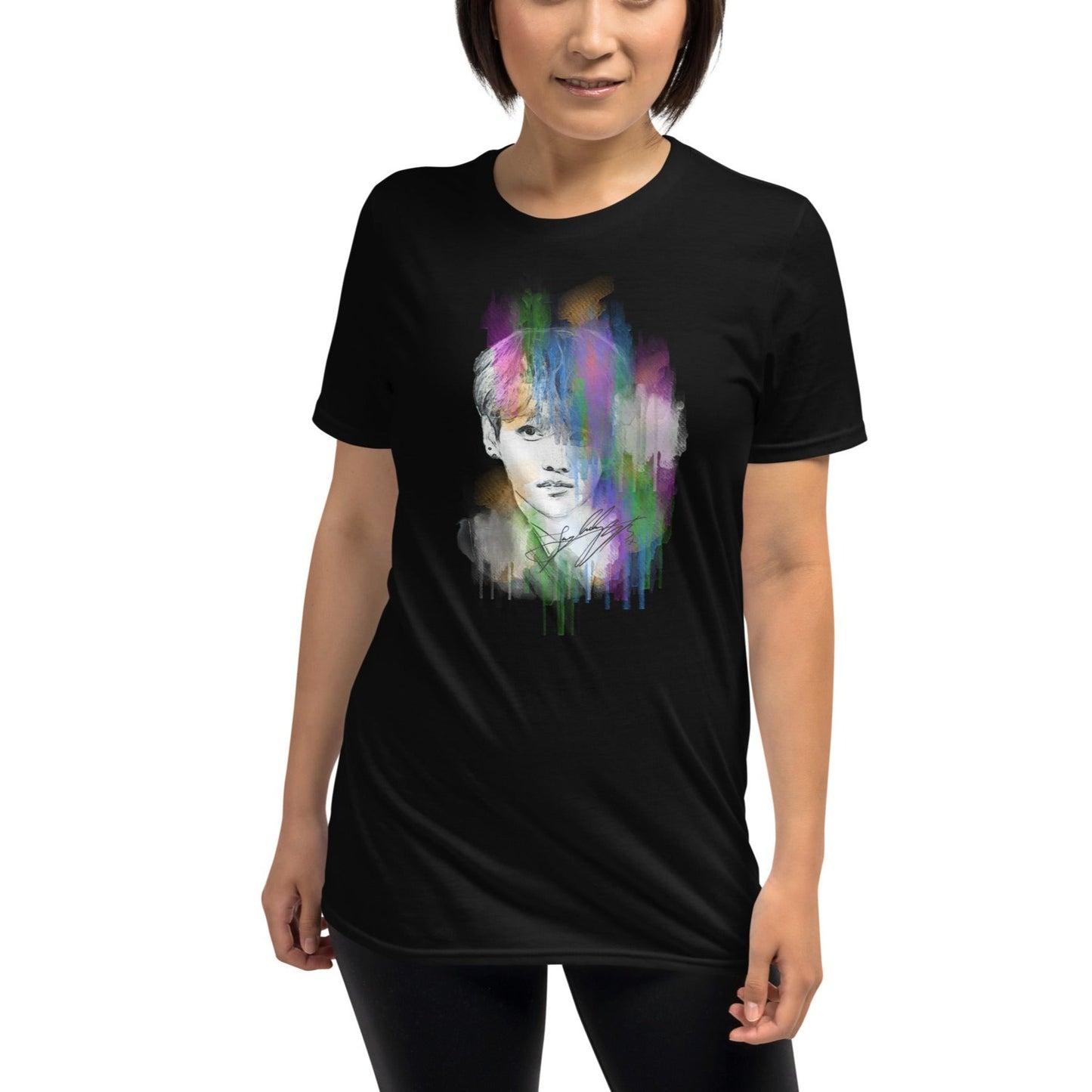 BTS Jungkook, Jeon Jung-kook Waterpaint Portrait Unisex T-Shirt