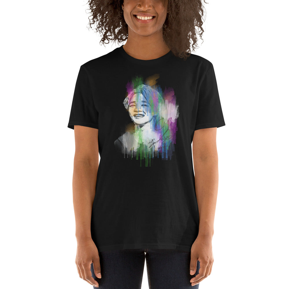 BTS Jimin, Park Ji-min Waterpaint Portrait Unisex T-Shirt