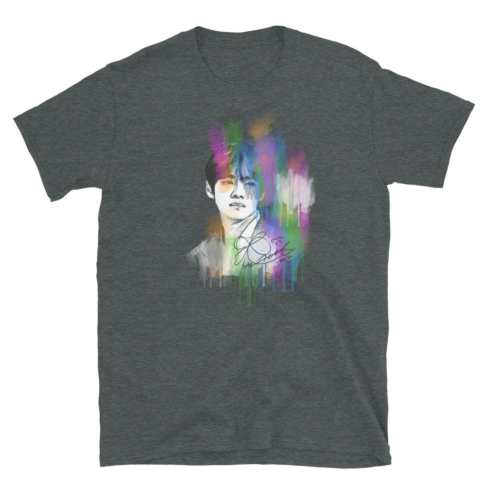 BTS V, Kim Tae-hyung Waterpaint Portrait Unisex T-Shirt