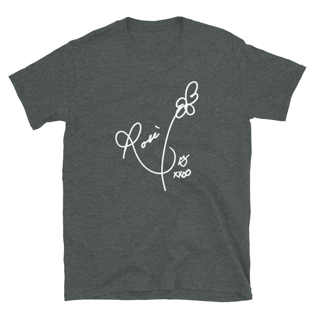 BLACKPINK Rosé, Roseanne Park Autograph Unisex T-Shirt